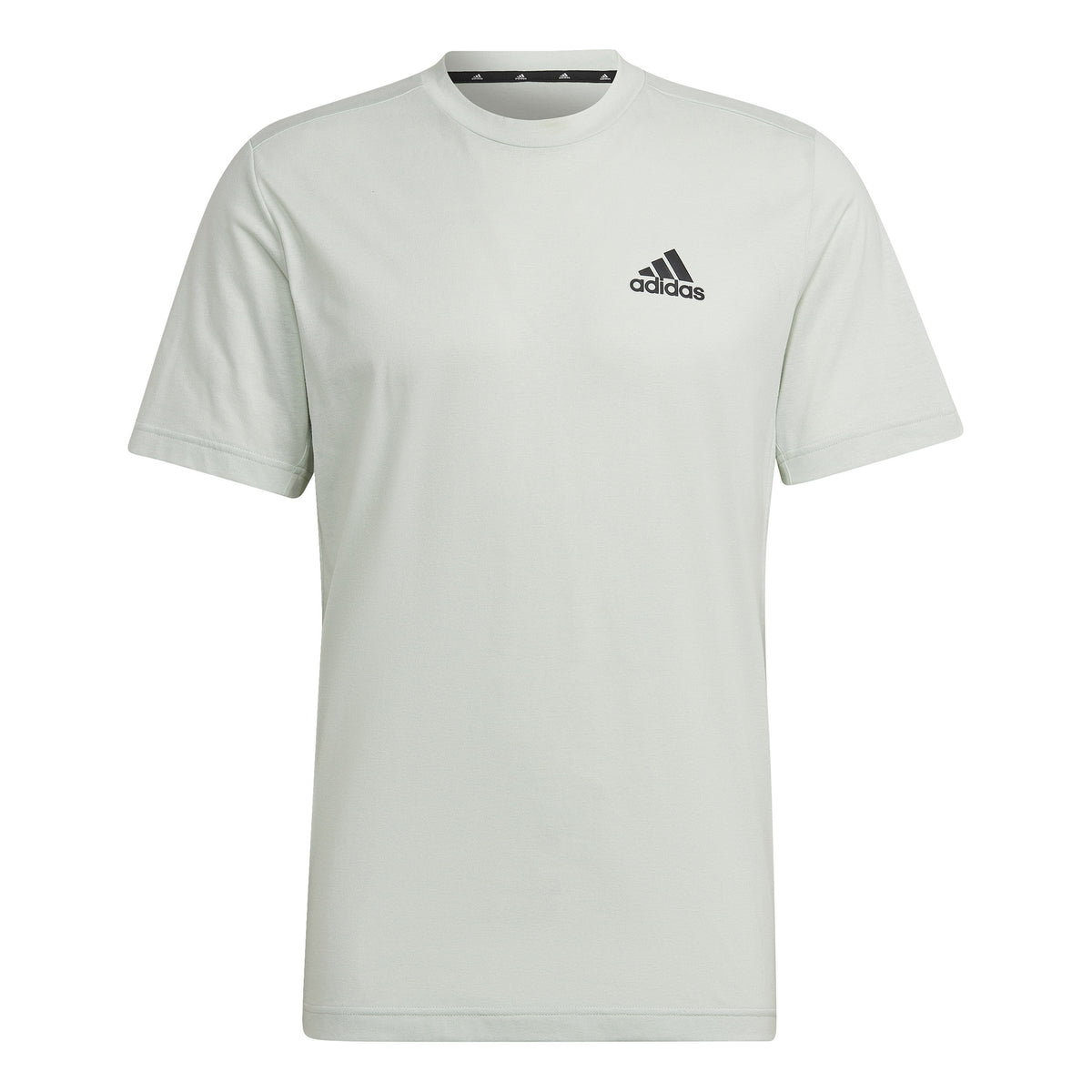 adidas AEROREADY Designed 2 Move Feelready Sport T-Shirt Herren - hellgrün, schwarz