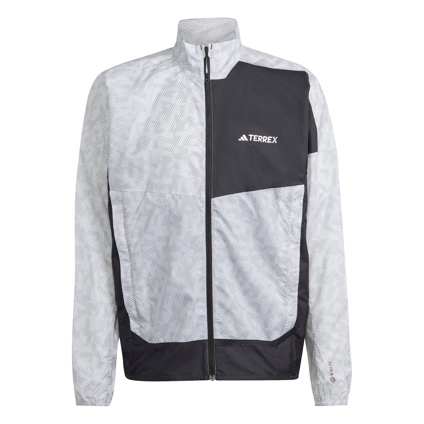 adidas Terrex Trail Wind Laufjacke Herren - weiß, schwarz