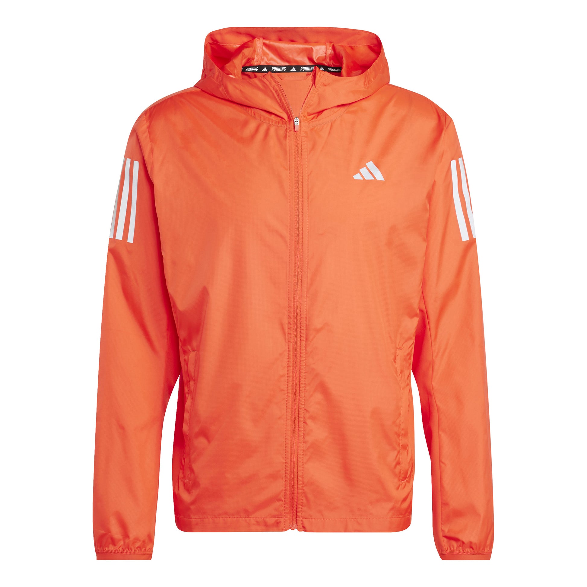 adidas Own the Run Laufjacke Herren - neonrot,
