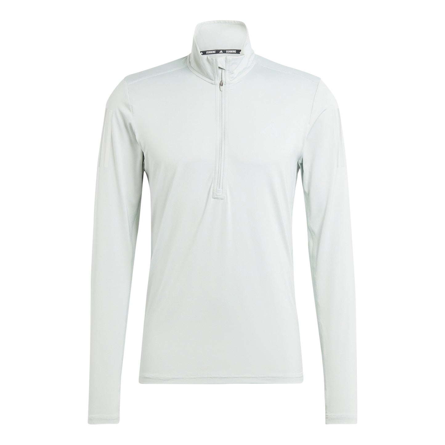 adidas Own the Run 1/4 Zip Longsleeve Herren - blaugrau,