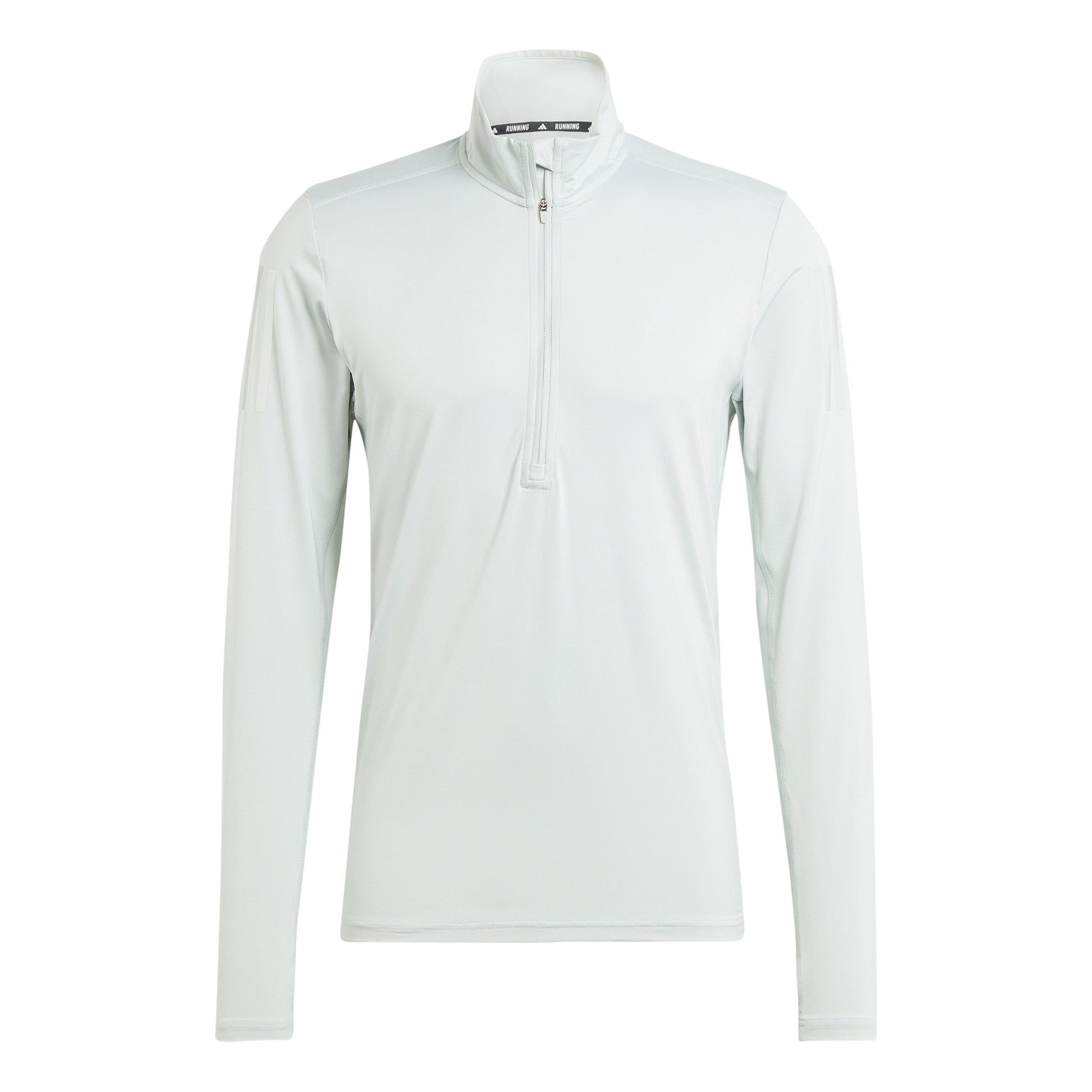 adidas Own the Run 1/4 Zip Longsleeve Herren - blaugrau,