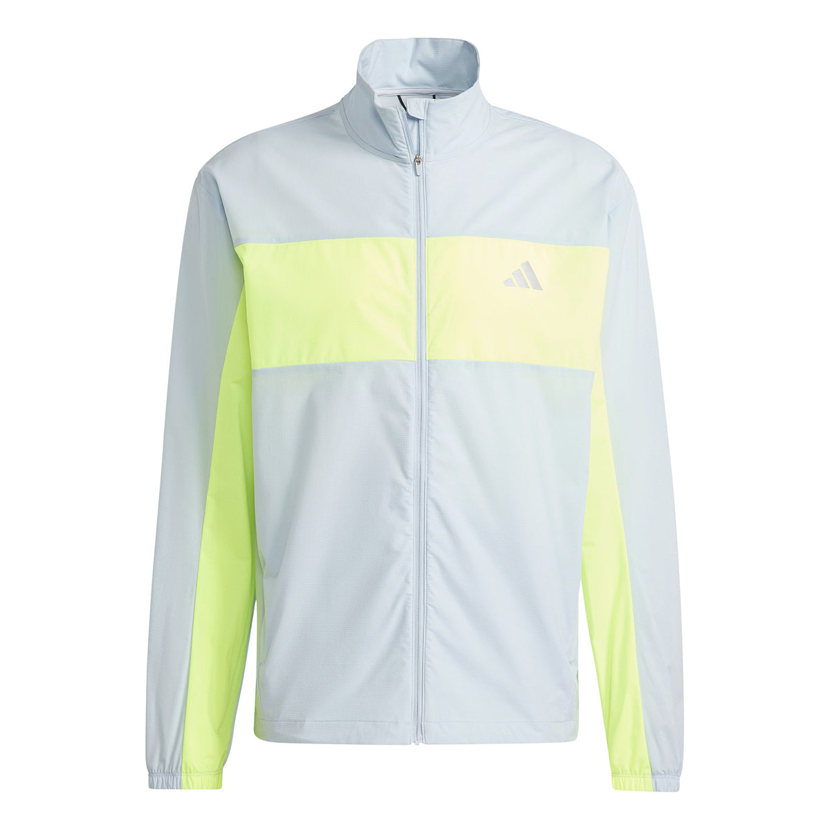 adidas BTN Laufjacke Herren - hellblau, neongelb
