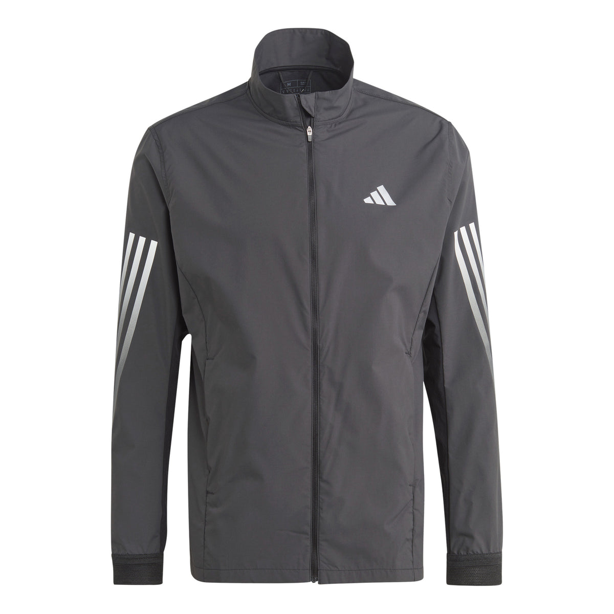 adidas Run Icons Laufjacke Herren - schwarz,