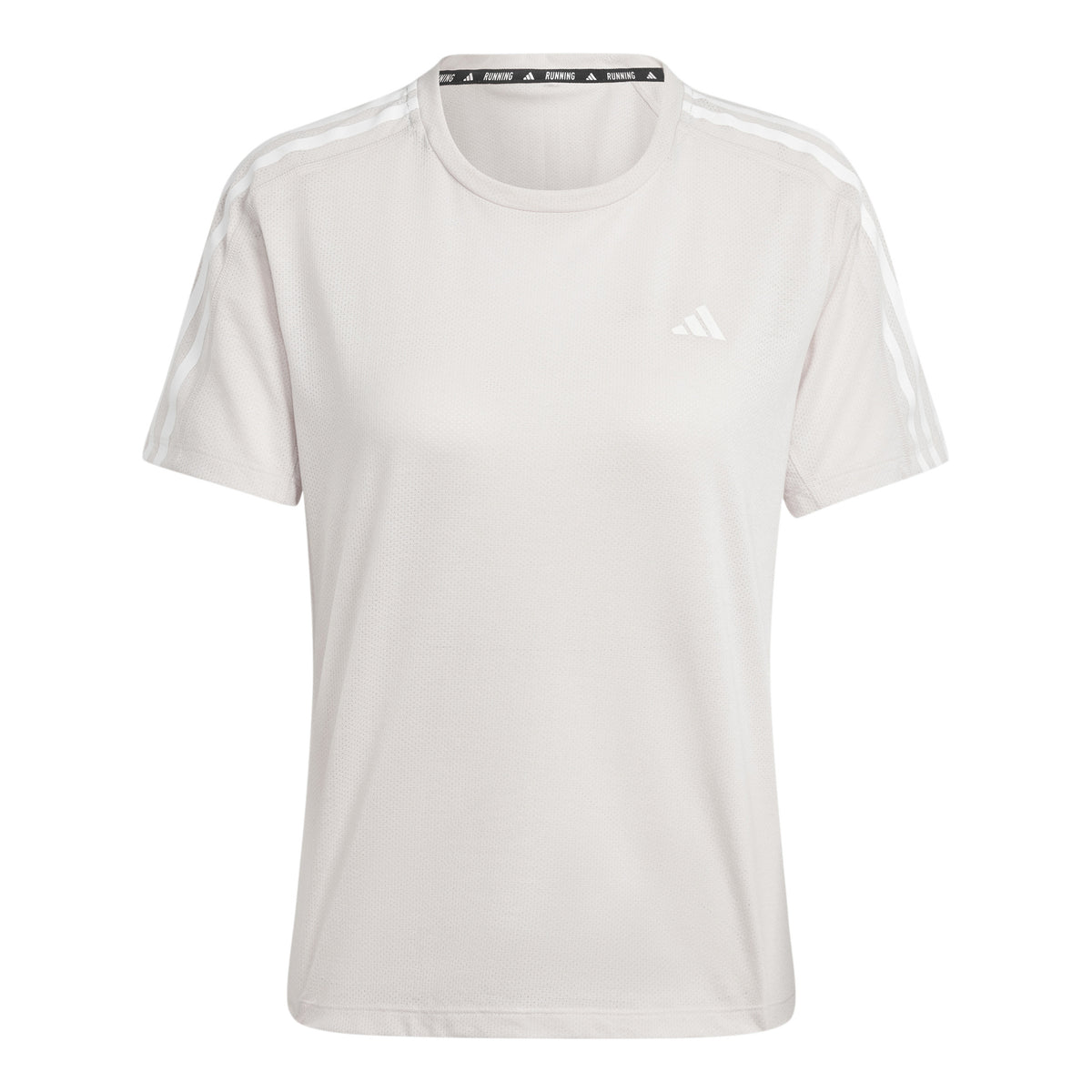adidas Own The Run E 3S Laufshirt Damen - creme,