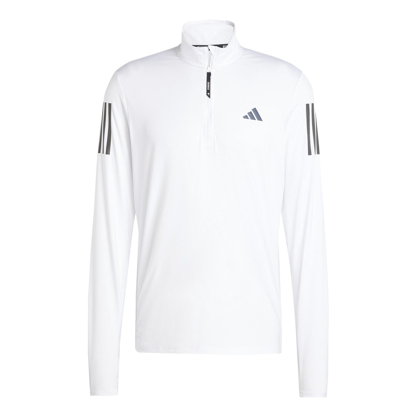 adidas Own The Run B Half-Zip Longsleeve Herren - weiß,