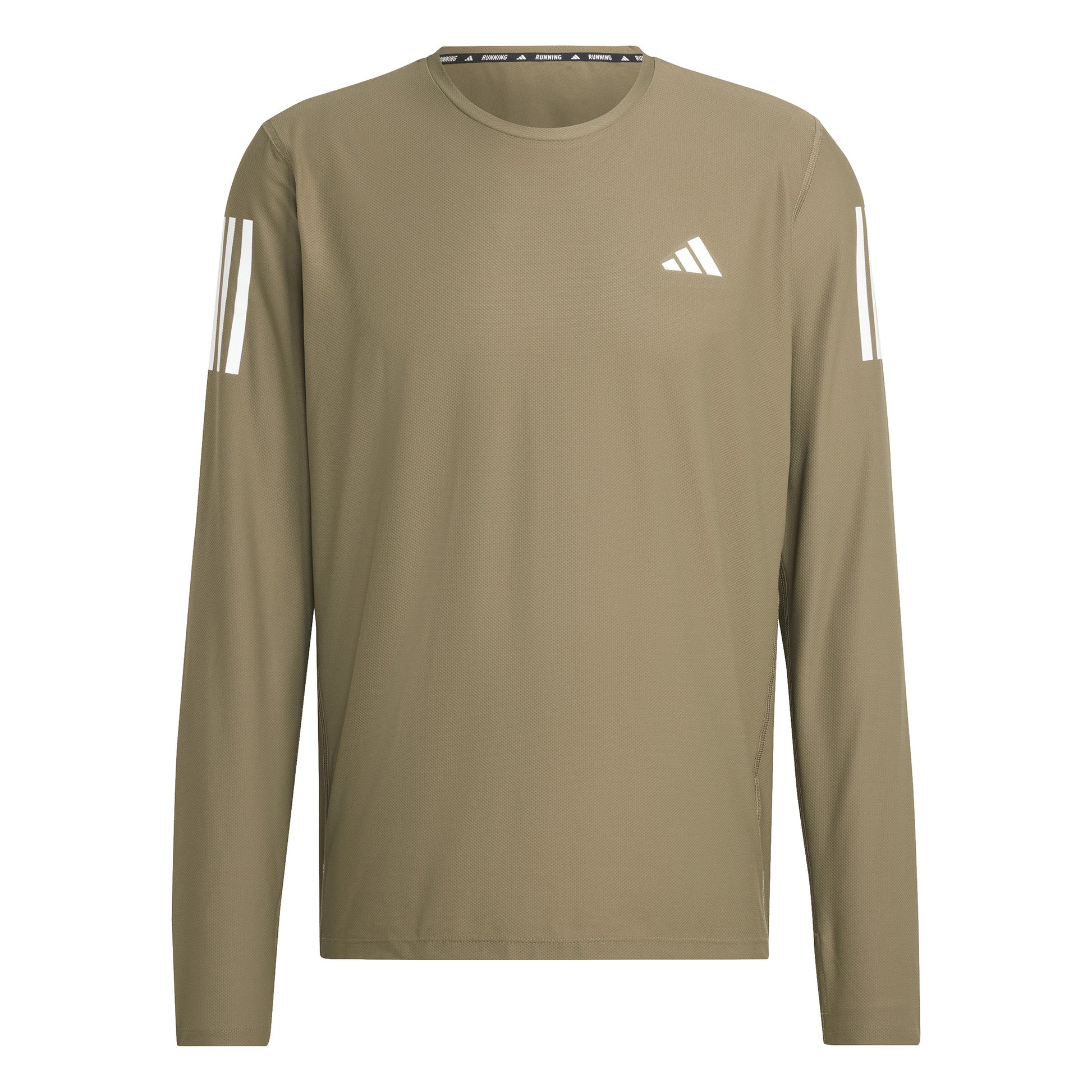 adidas Own the Run Longsleeve Herren - oliv,