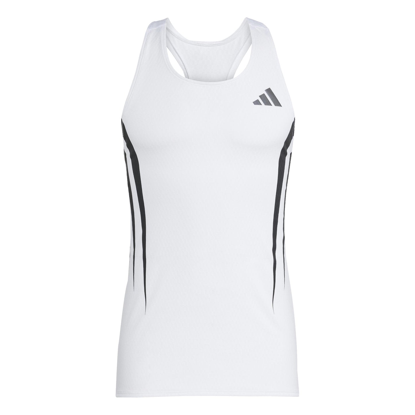 adidas Adizero Archive Laufshirt Herren-Weiß