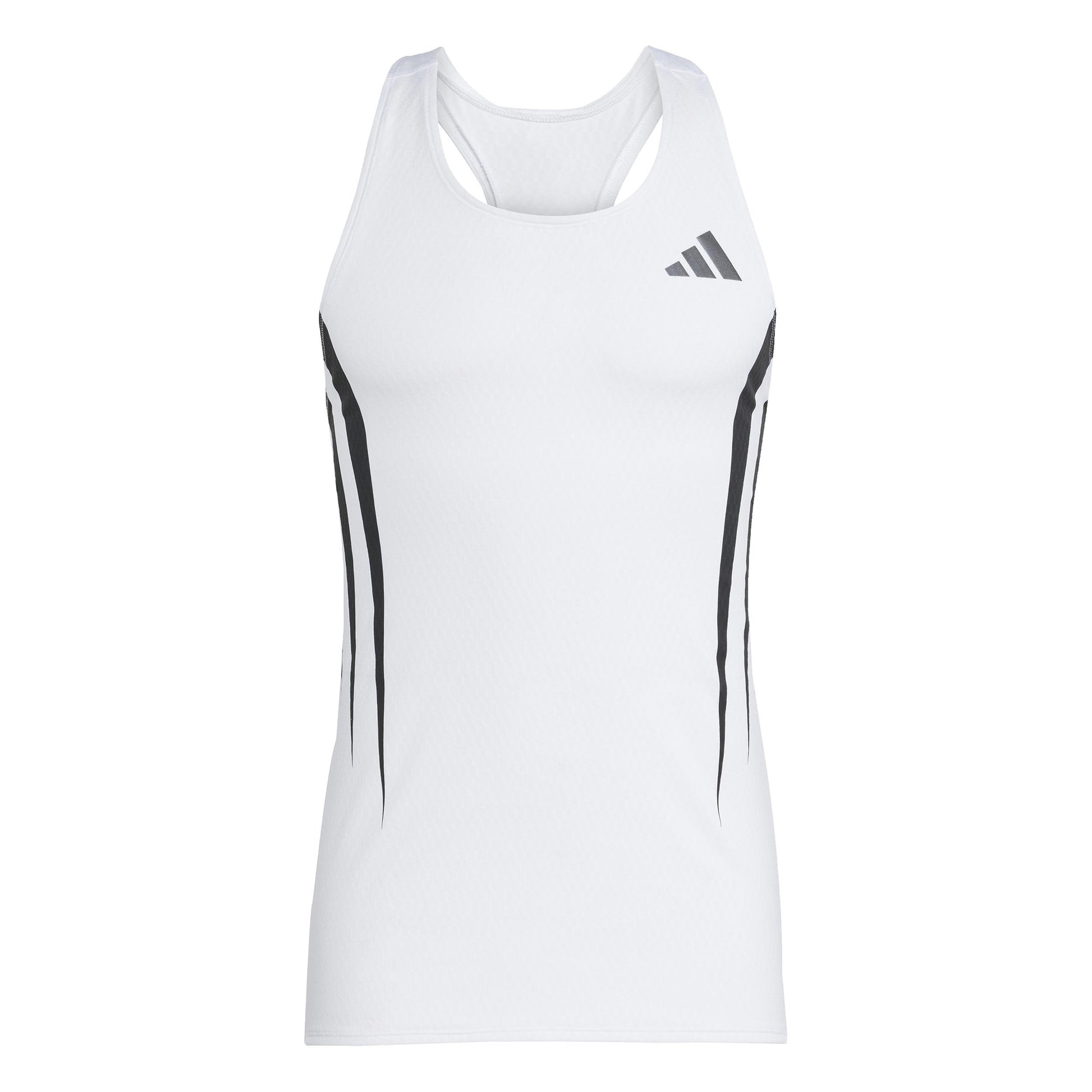 adidas Adizero Archive Laufshirt Herren-Weiß