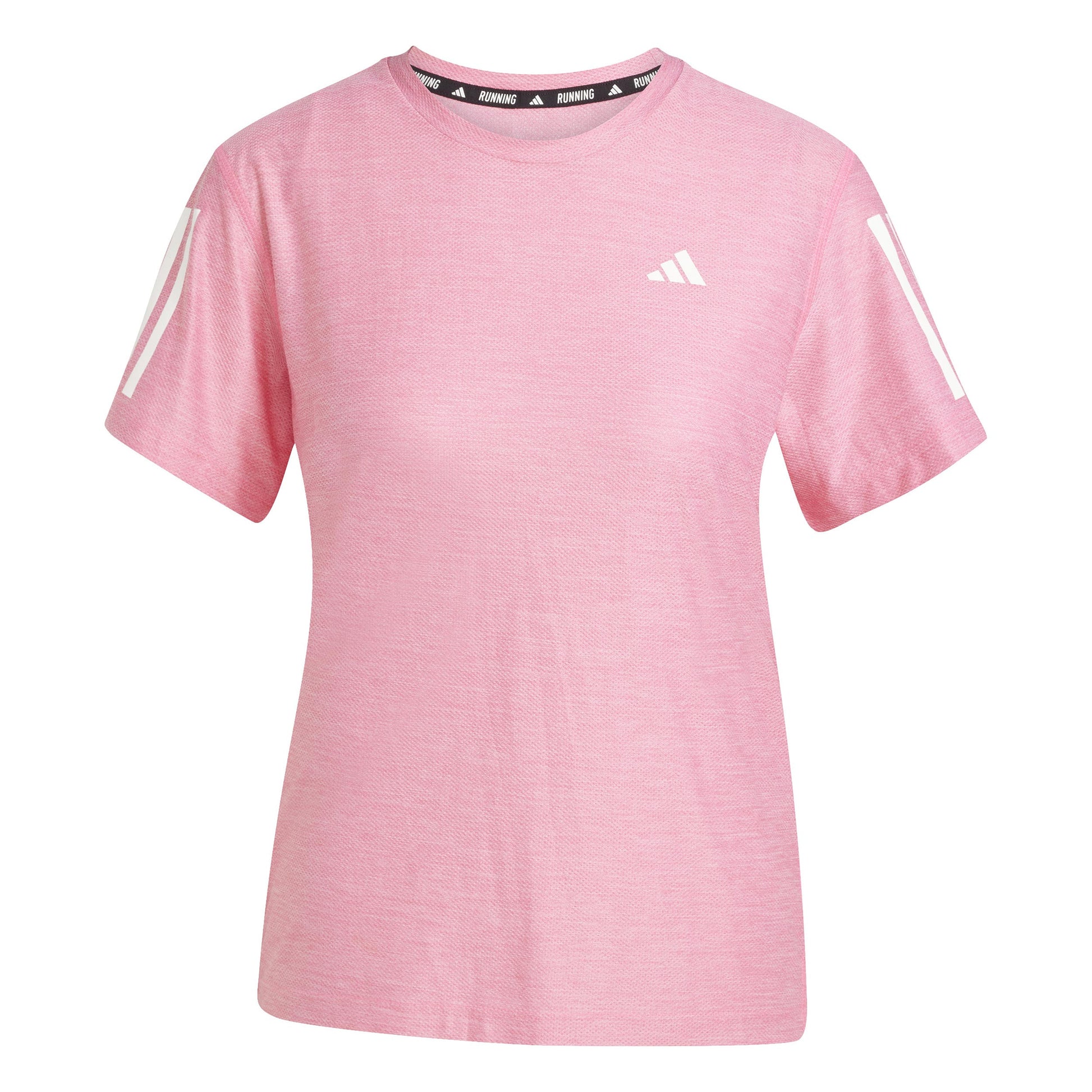 adidas Own the Run Laufshirt Damen - pink, weiß