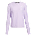 Own The Run Longsleeve Damen-Flieder,Weiß