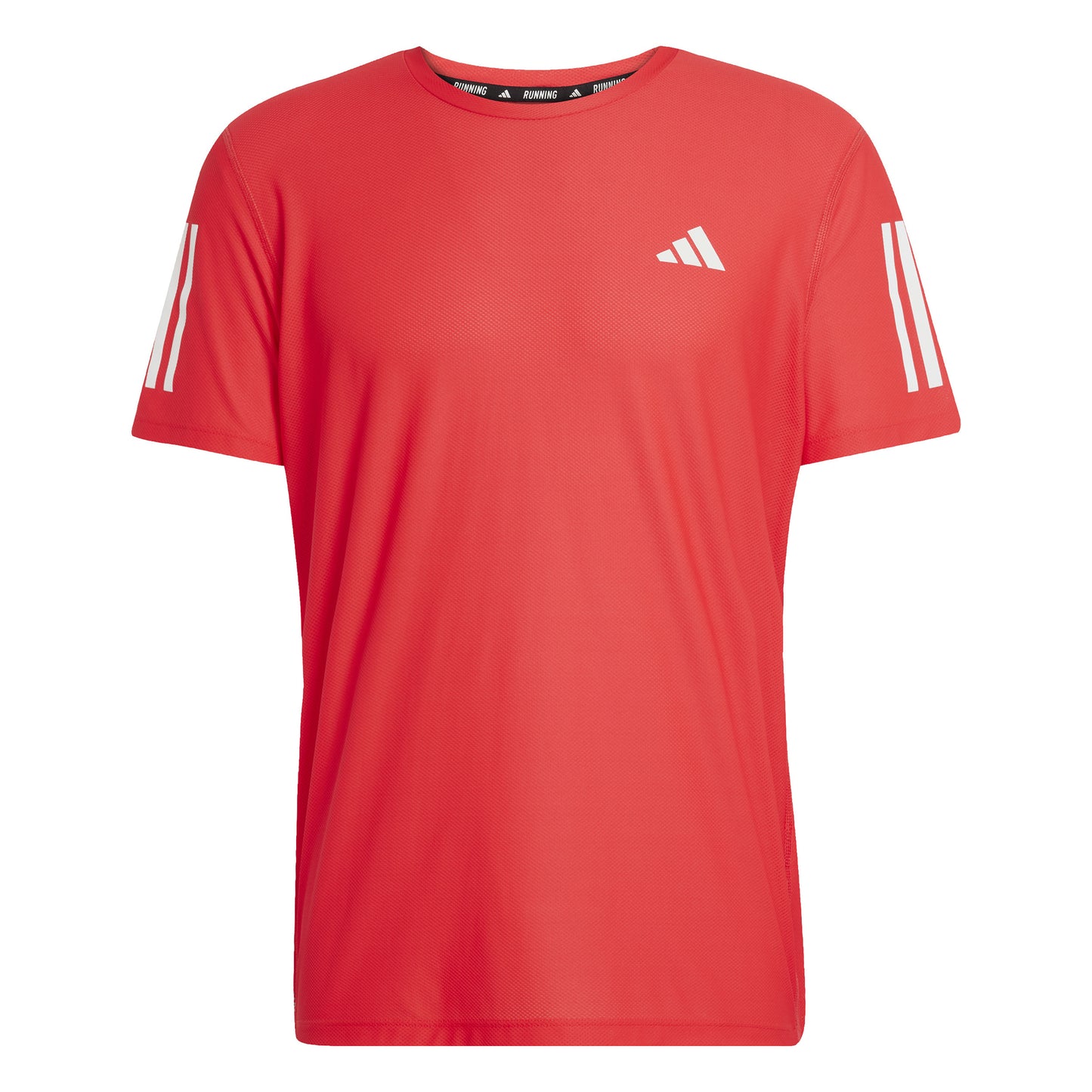 adidas Own the Run Laufshirt Herren - rot,