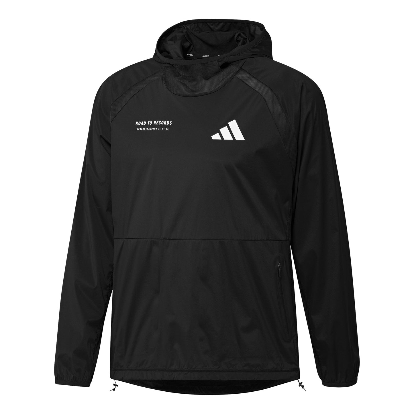 adidas Road To Records Hoodie Hoody-Schwarz,Weiß