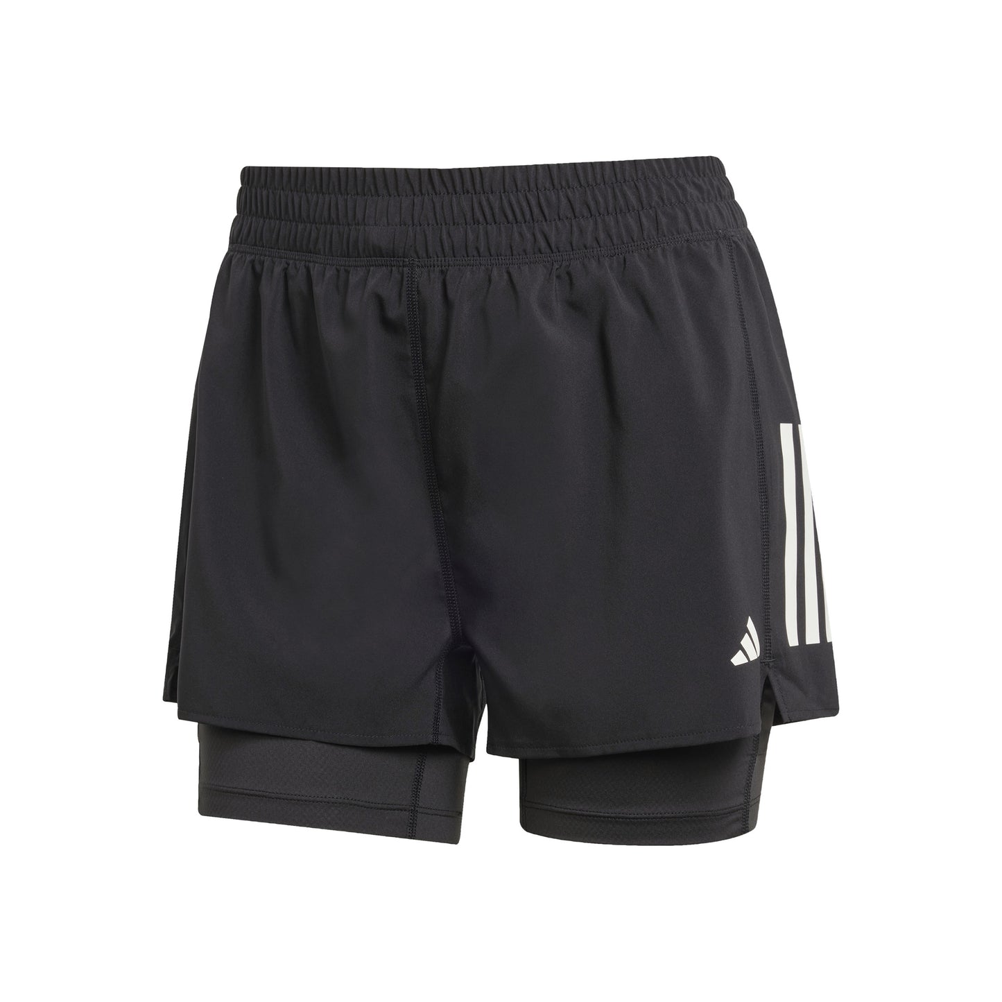 adidas Own the Run 2in1 Laufshorts Damen - schwarz,