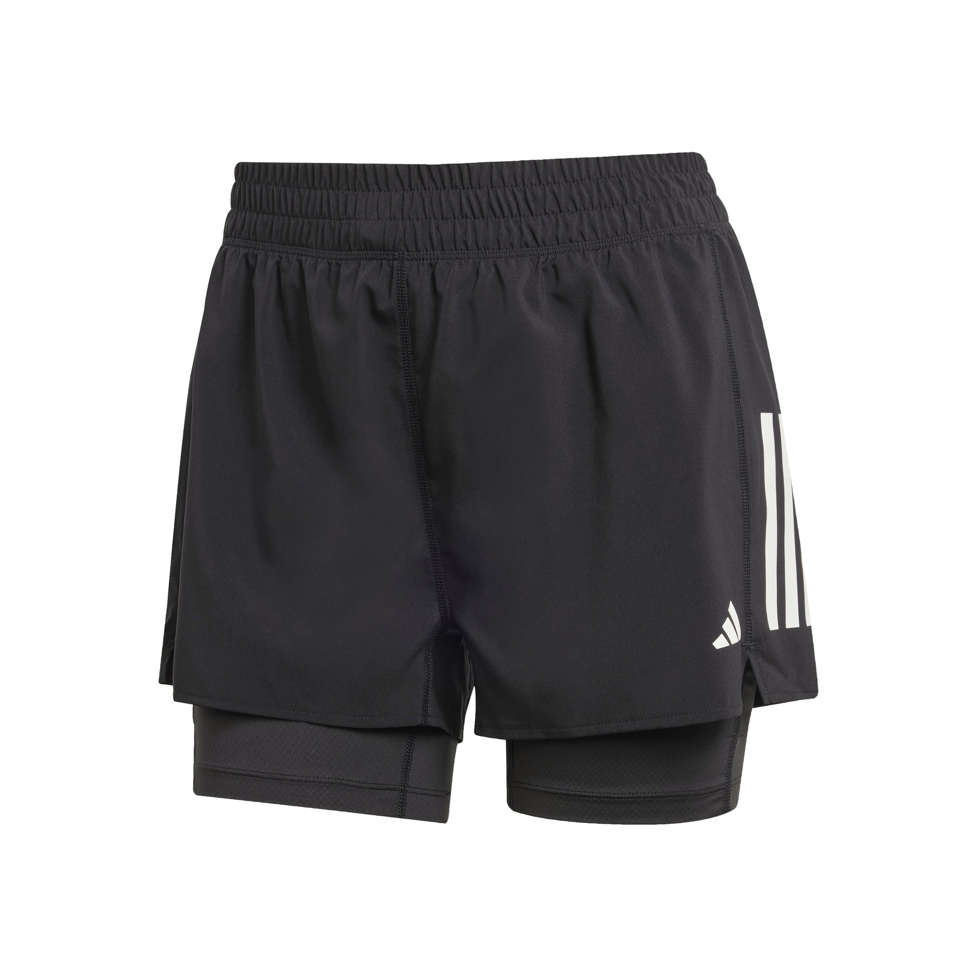 adidas Own the Run 2in1 Laufshorts Damen - schwarz,