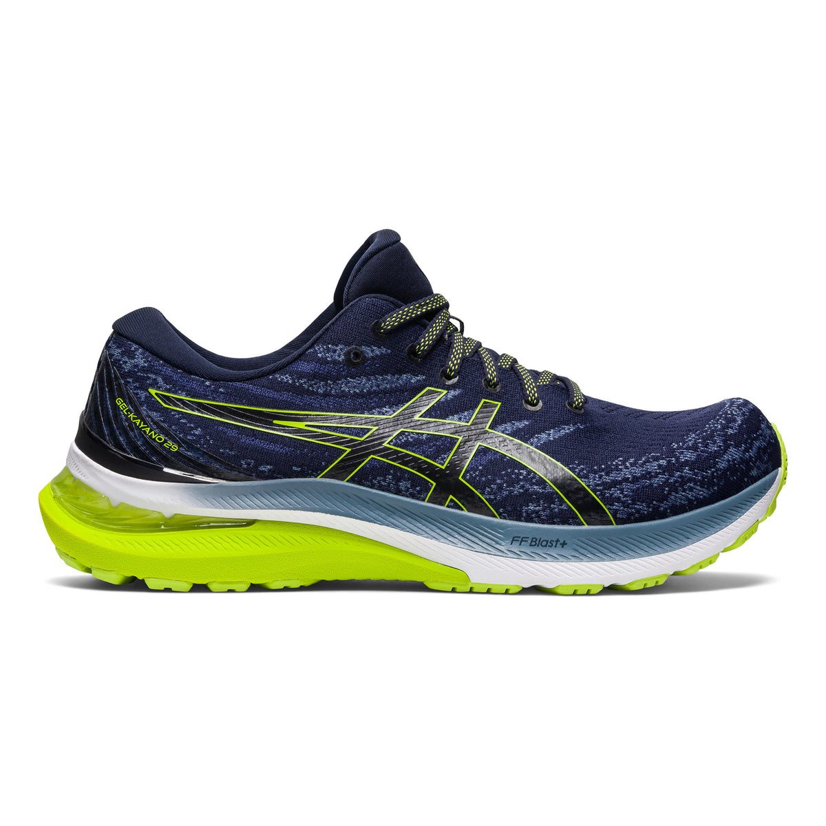 ASICS Gel-Kayano 29 Stabilitätsschuh Herren - blau, grün