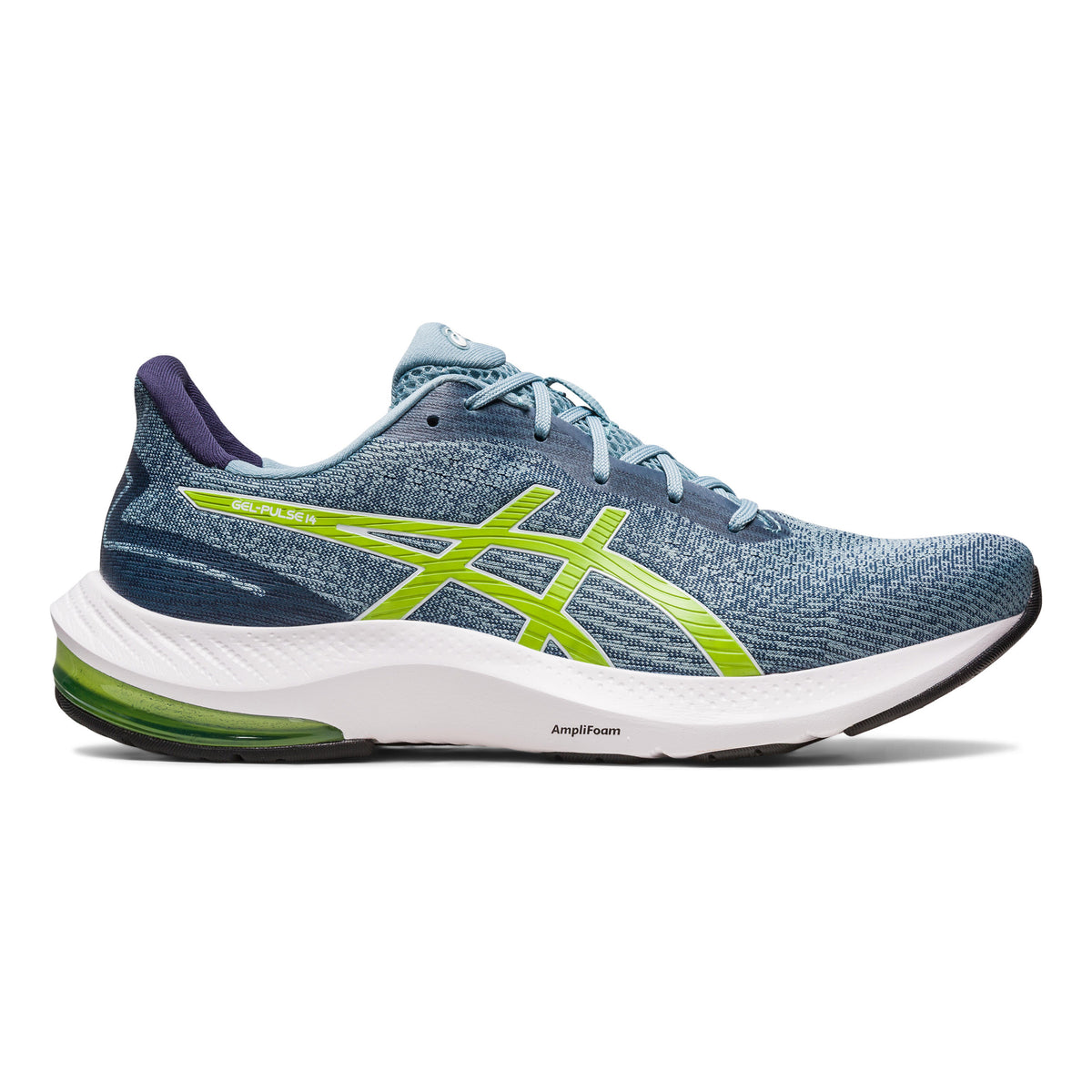 ASICS Gel-Pulse 14 Neutralschuh Herren - hellblau, grün