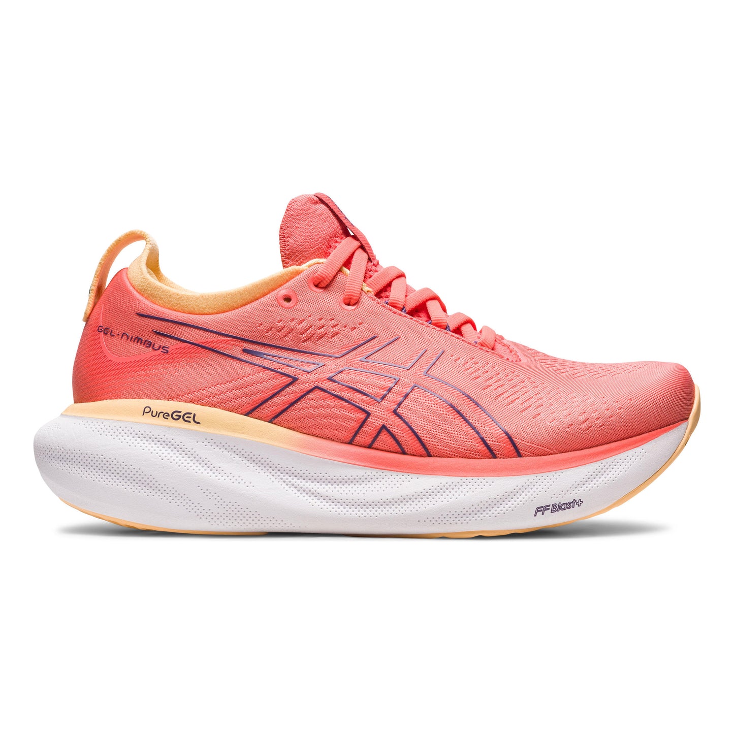 ASICS Gel-Nimbus 25 Neutralschuh Damen - orange, lila