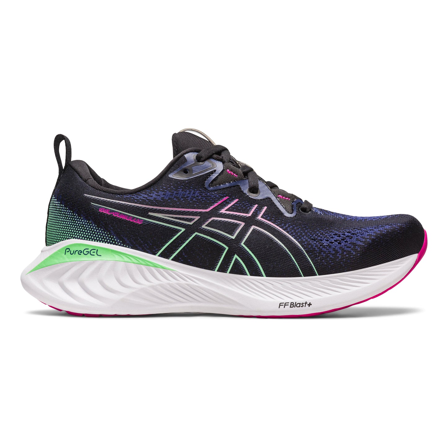 ASICS Gel-Cumulus 24 Neutralschuh Damen - schwarz, pink