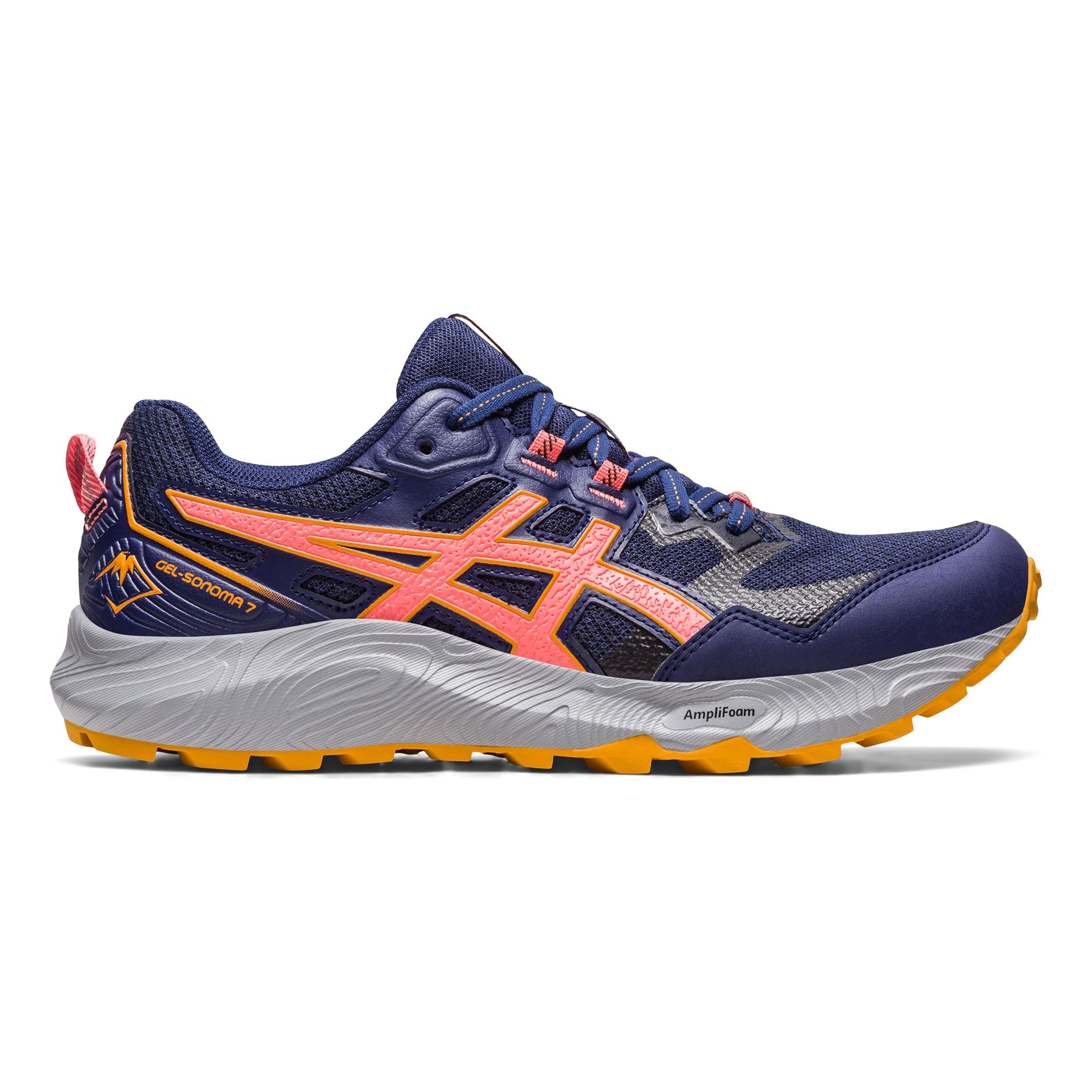 ASICS Gel-Sonoma 7 Trailschuh Damen - blau, orange