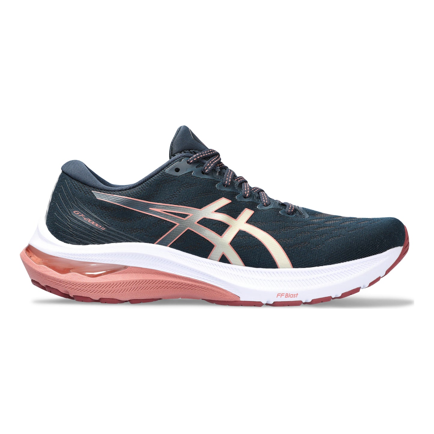 ASICS GT-2000 11 Stabilitätsschuh Damen - dunkelblau, beige