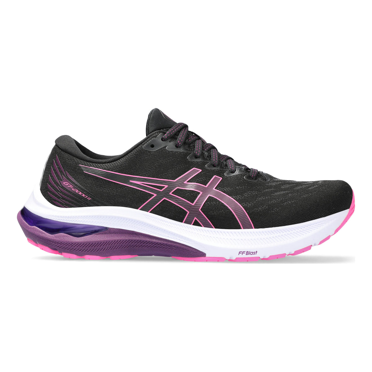 ASICS GT-2000 11 Stabilitätsschuh Damen - schwarz, pink
