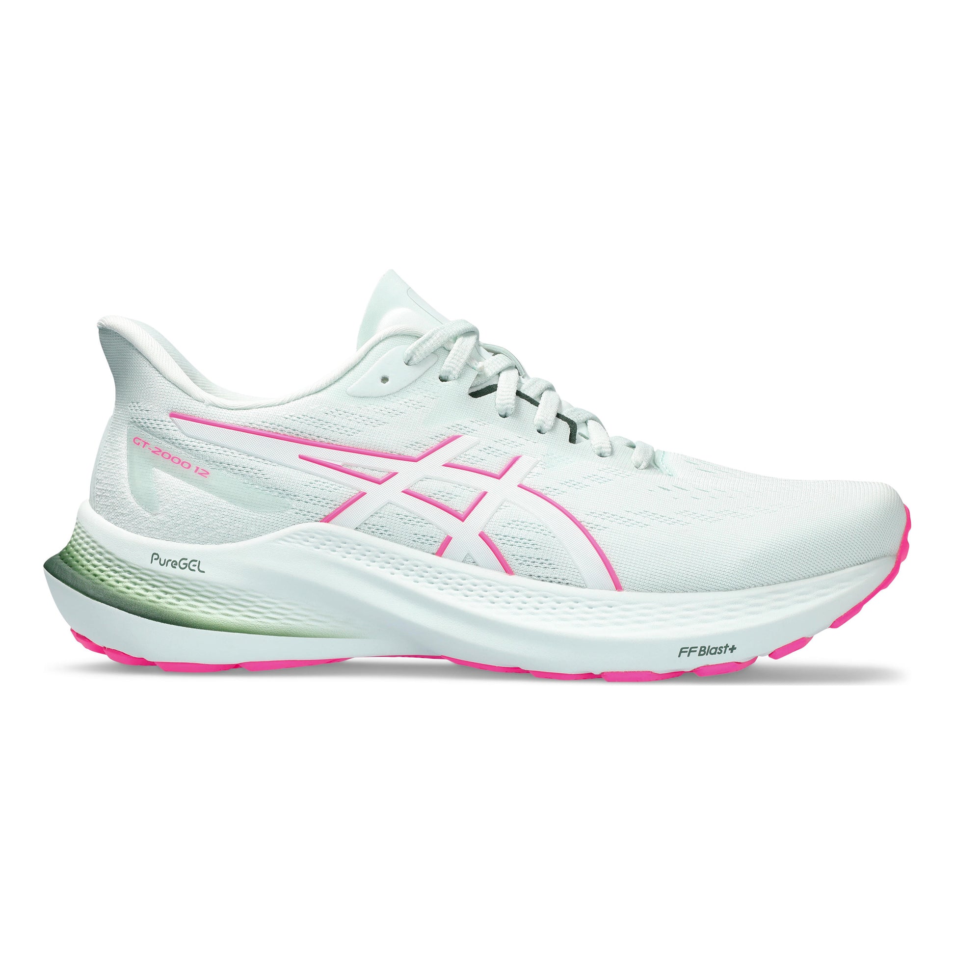 ASICS GT-2000 12 Stabilitätsschuh Damen - hellblau, pink
