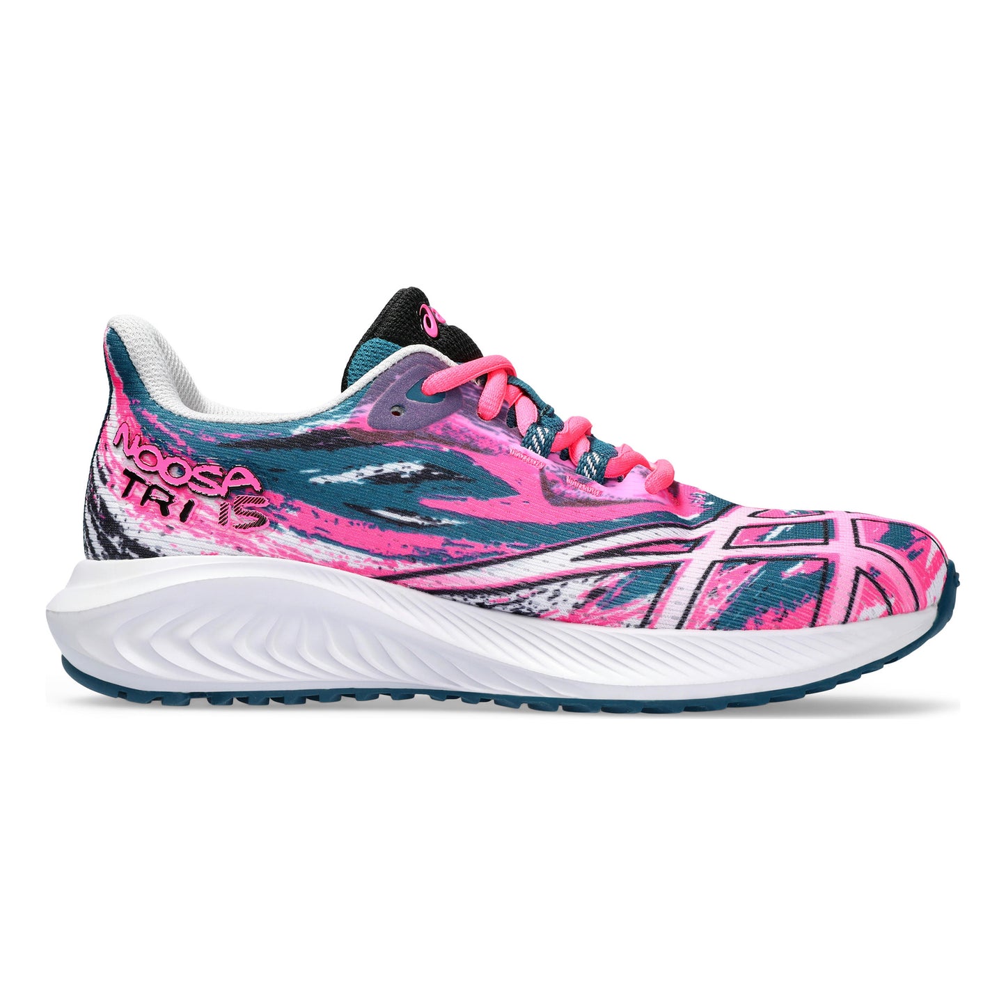 ASICS Gel-Noosa Tri 15 GS Wettkampfschuh Kinder - pink, petrol