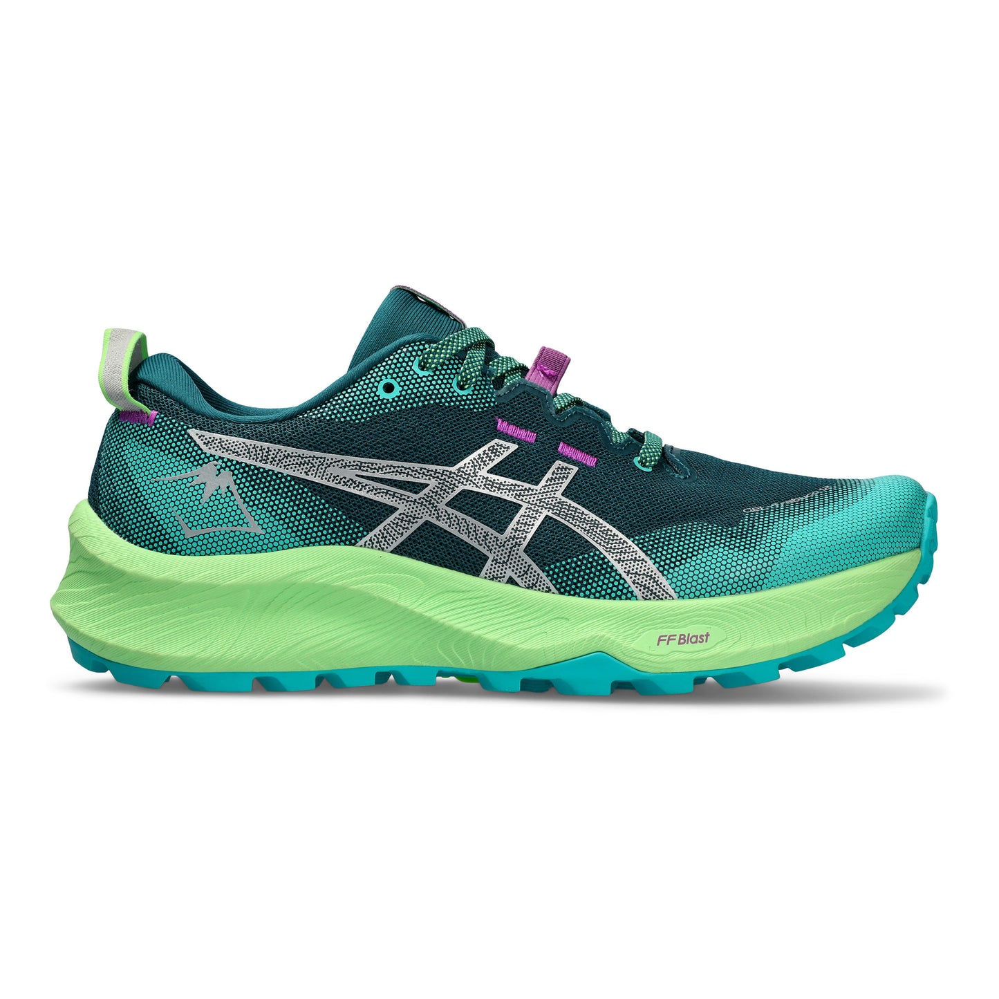 ASICS Gel-Trabuco 12 Trailschuh Damen - petrol, mehrfarbig