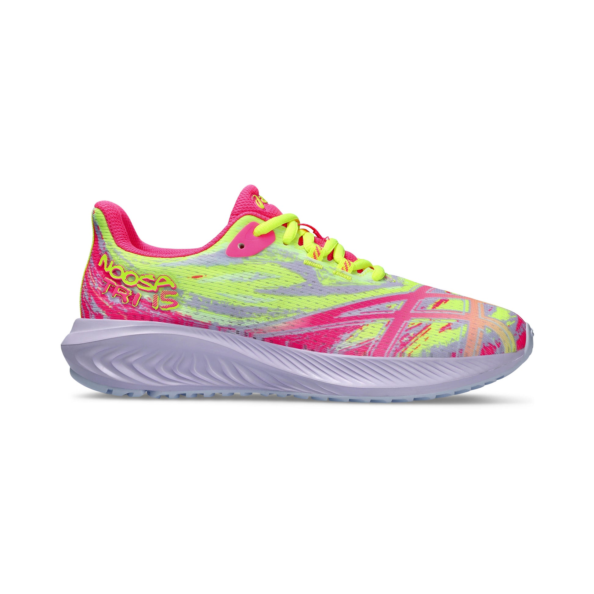 ASICS Gel-Noosa Tri 15 GS Wettkampfschuh Kinder - lila, pink