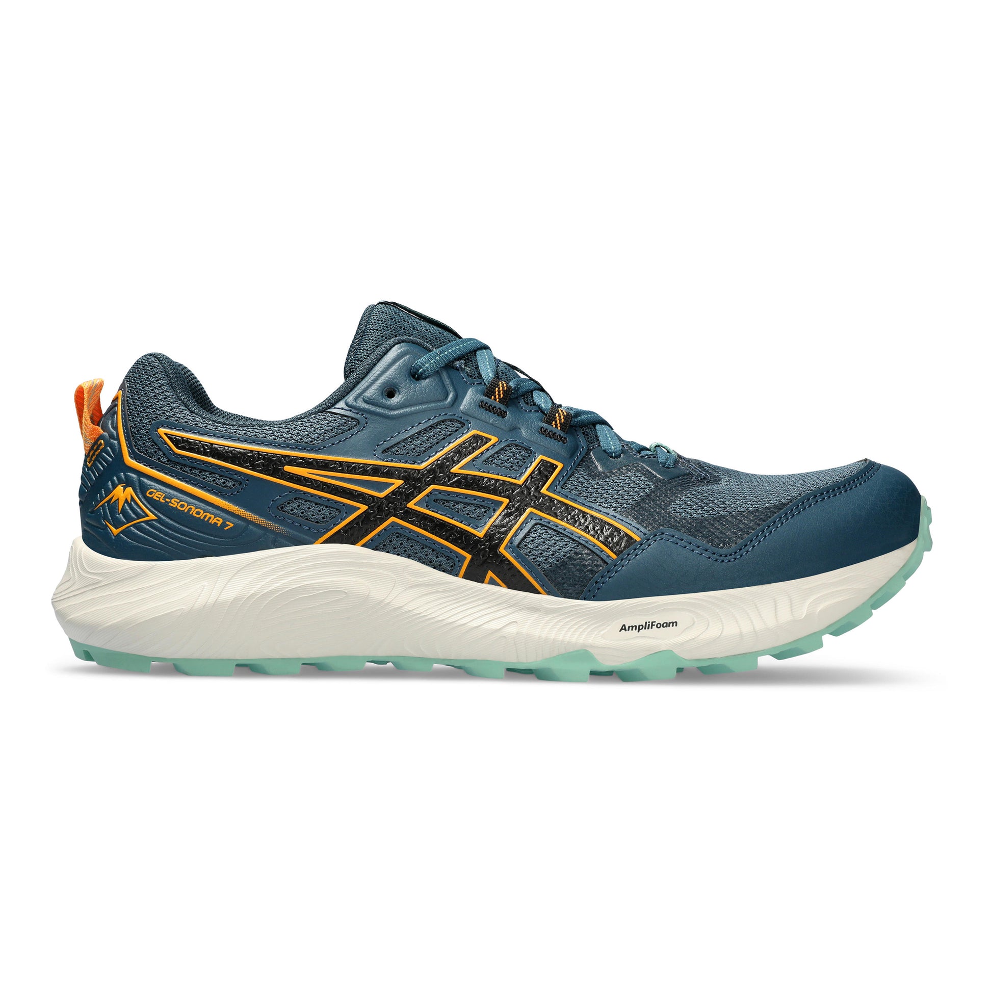 ASICS Gel-Sonoma 7 Trailschuh Herren - petrol, orange