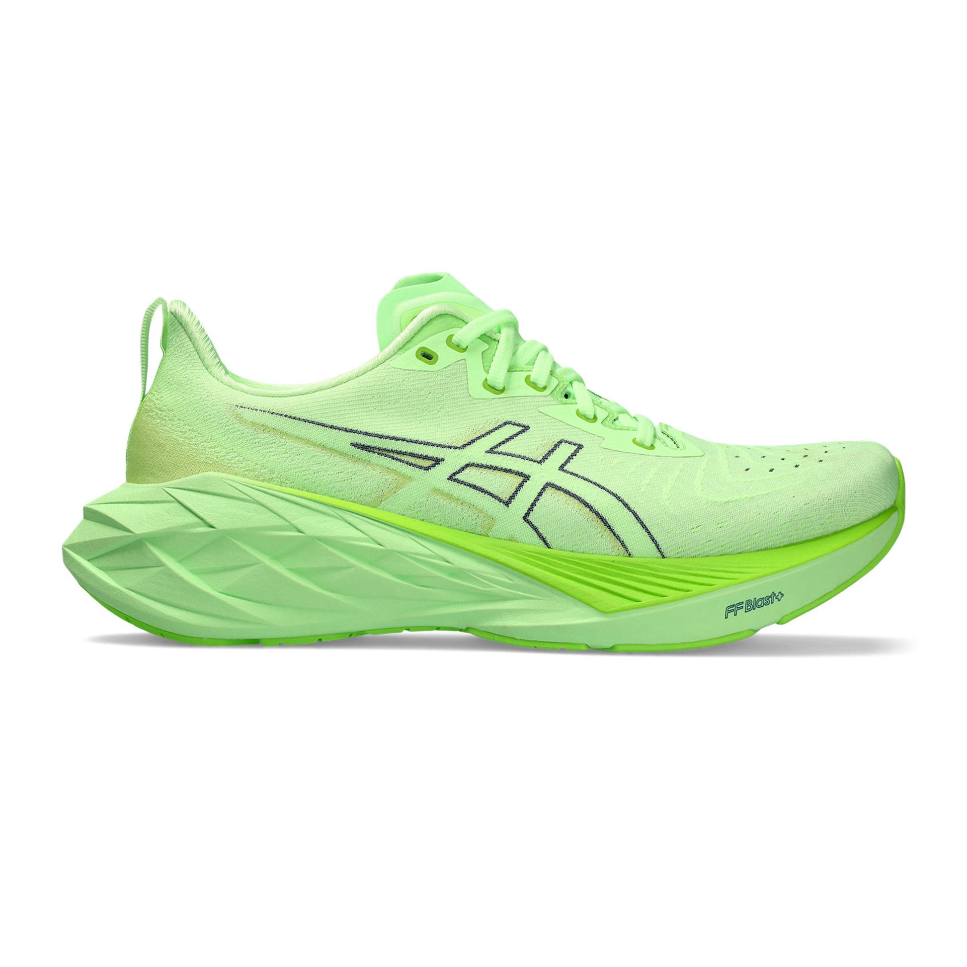 ASICS Novablast 4 Neutralschuh Herren - neongrün,