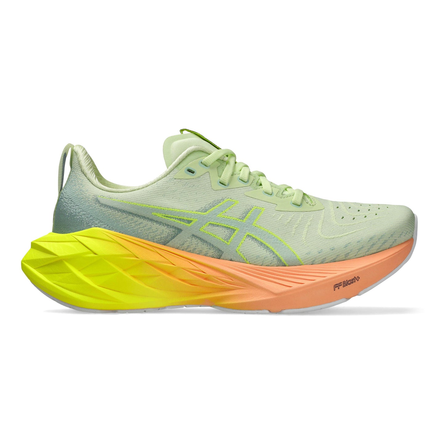 ASICS Novablast 4 Paris Neutralschuh Damen - limette, gelb