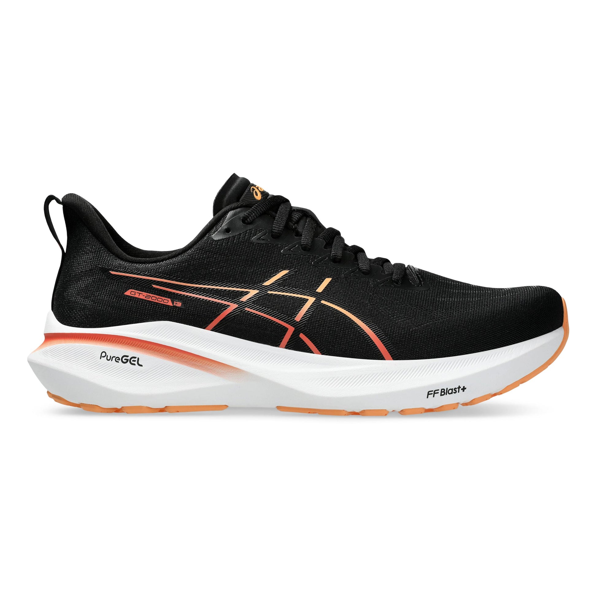 ASICS GT-2000 13 Stabilitätsschuh Herren - schwarz, orange