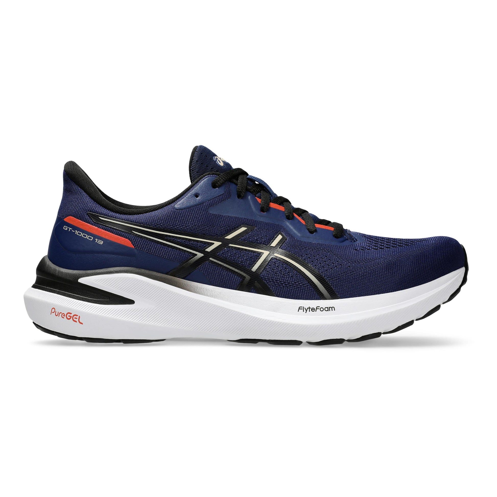 ASICS GT-1000 13 Stabilitätsschuh Herren - blau, weiß