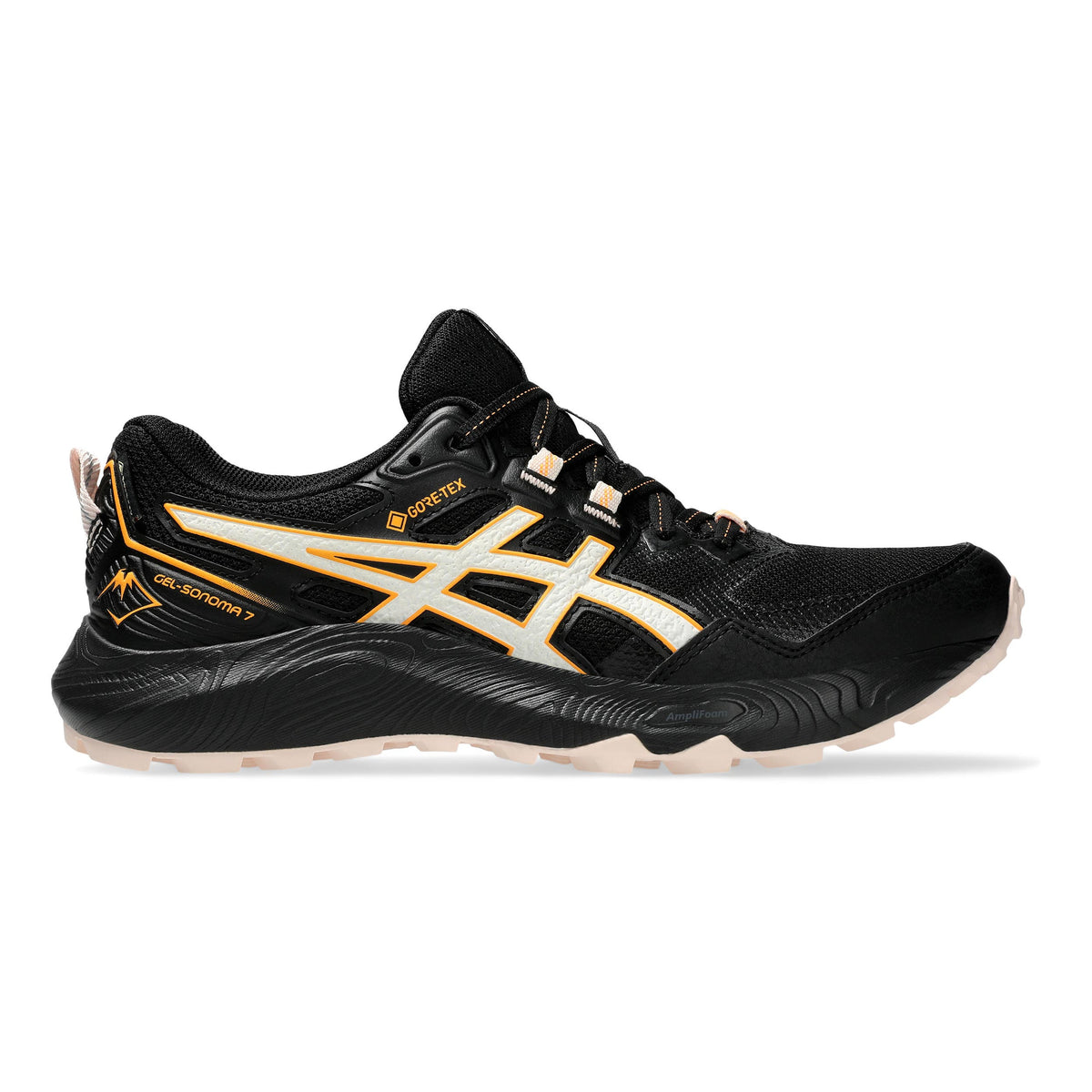 ASICS Gel-Sonoma 7 GTX Trailschuh Damen-Schwarz,Beige