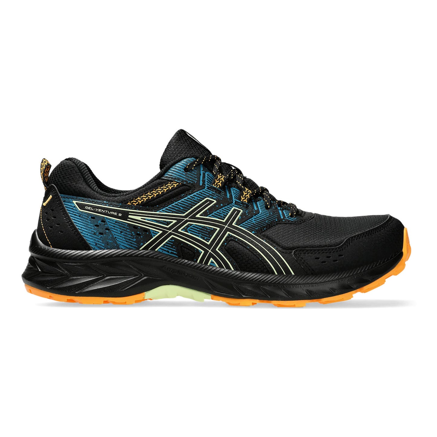 ASICS Gel-Venture 9 Trailschuh Herren - schwarz, orange