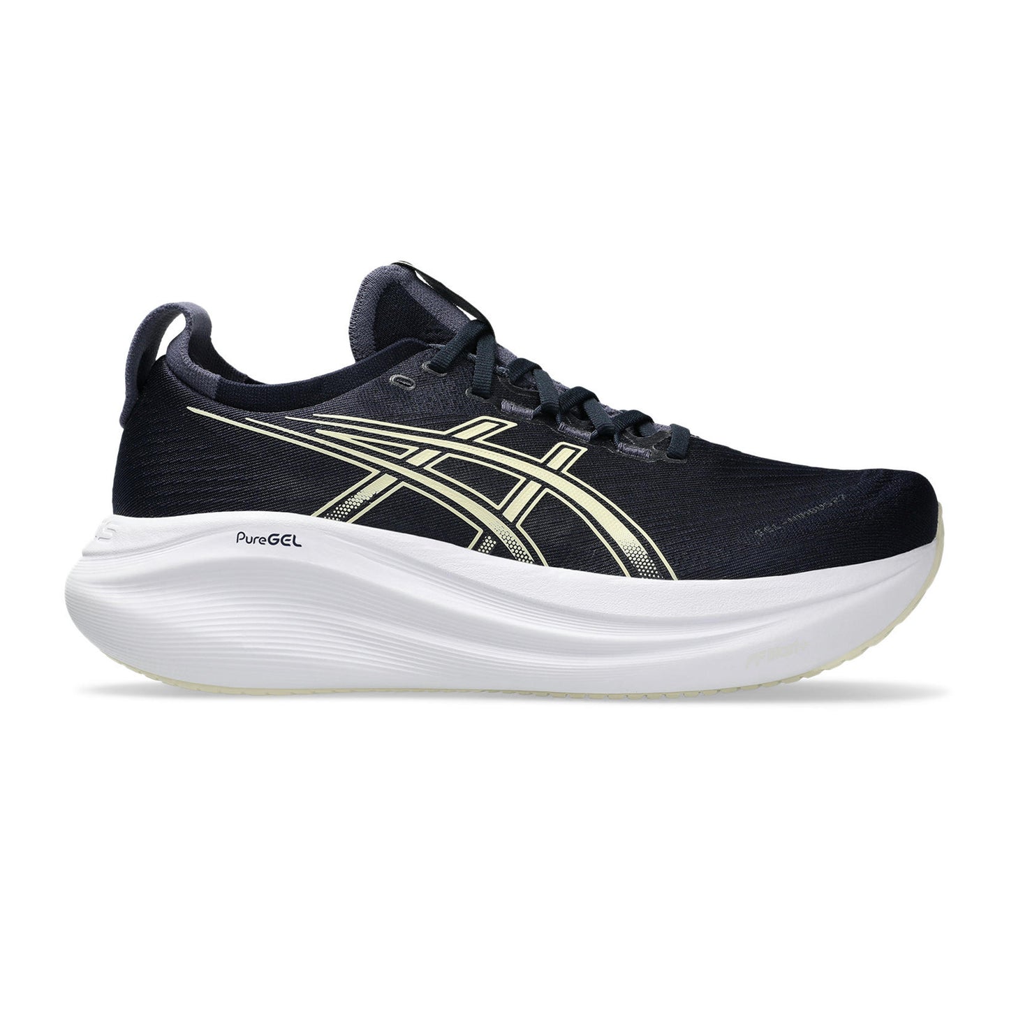 ASICS Gel-Nimbus 27 Neutralschuh Herren-Dunkelblau,Creme