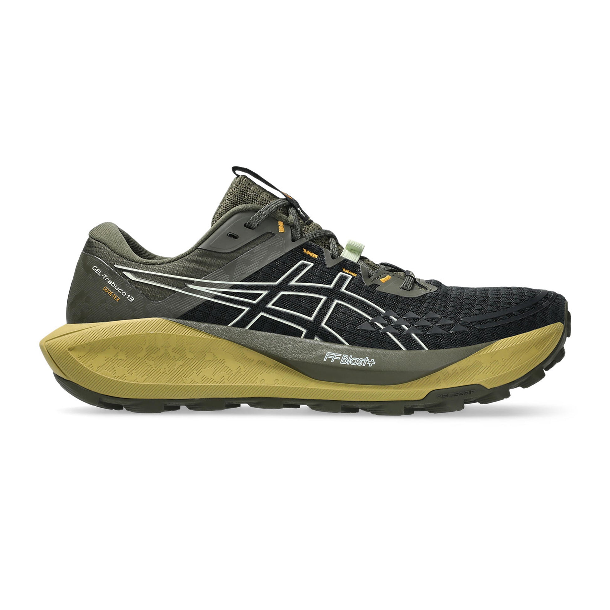 ASICS Gel-Trabuco 13 GTX Trailschuh Herren-Schwarz,Khaki