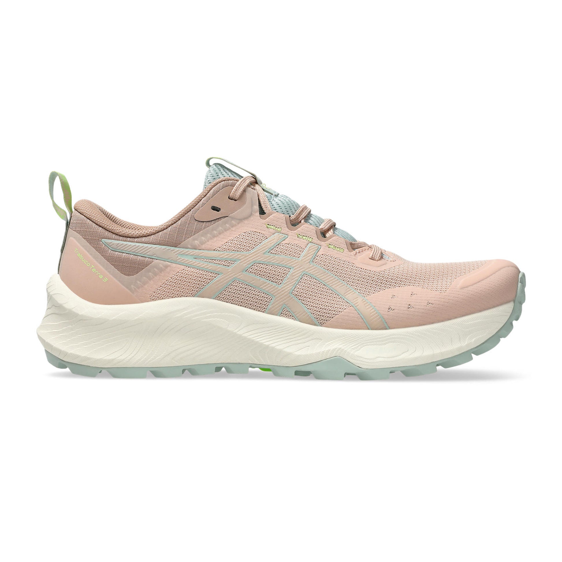 ASICS Trabuco Terra 3 Trailschuh Damen-apricot, grün