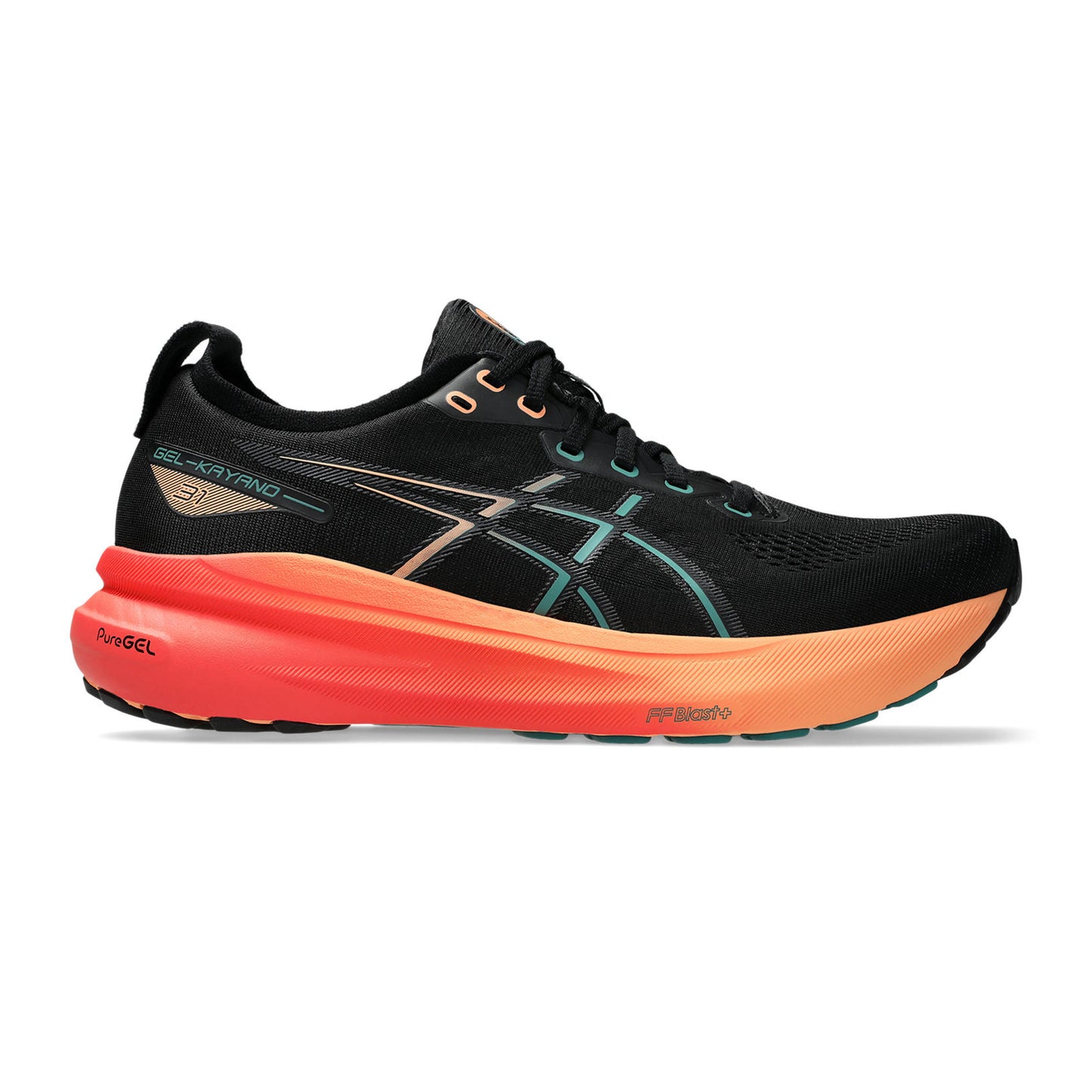 ASICS Gel-Kayano 31 Stabilitätsschuh Herren-Schwarz,Blaugrau