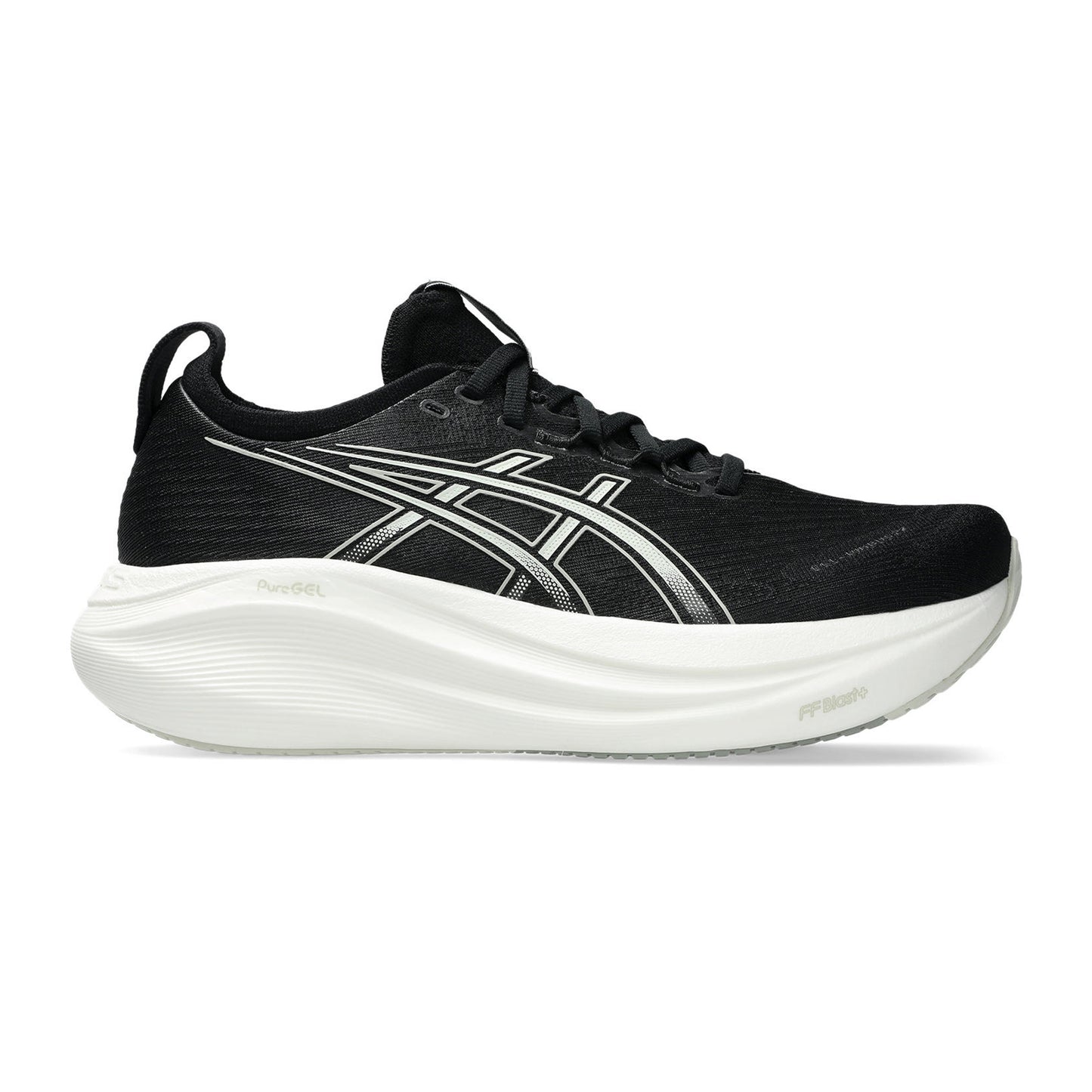 ASICS Gel-Nimbus 27 Neutralschuh Damen-Schwarz,Grau