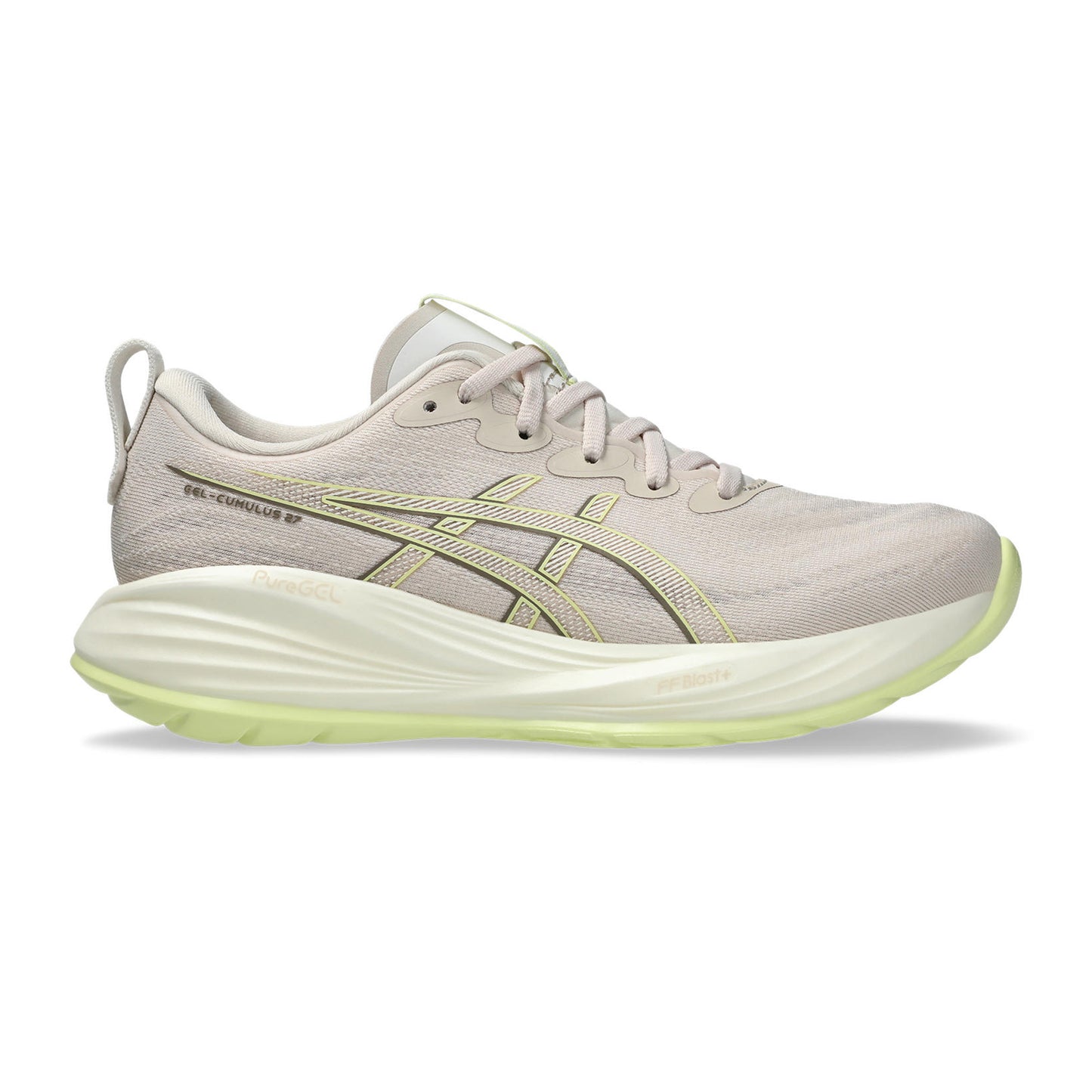 ASICS Gel-Cumulus 27 Neutralschuh Damen-Beige,Gelb