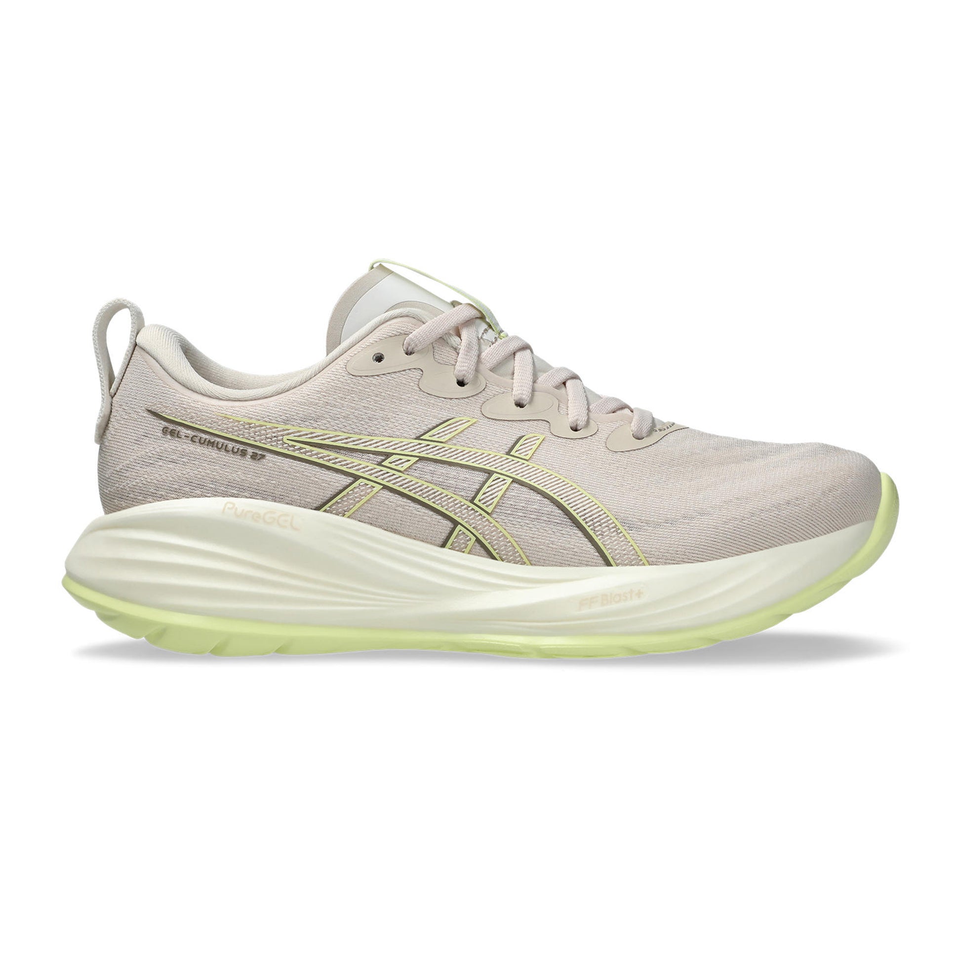 ASICS Gel-Cumulus 27 Neutralschuh Damen-Beige,Gelb