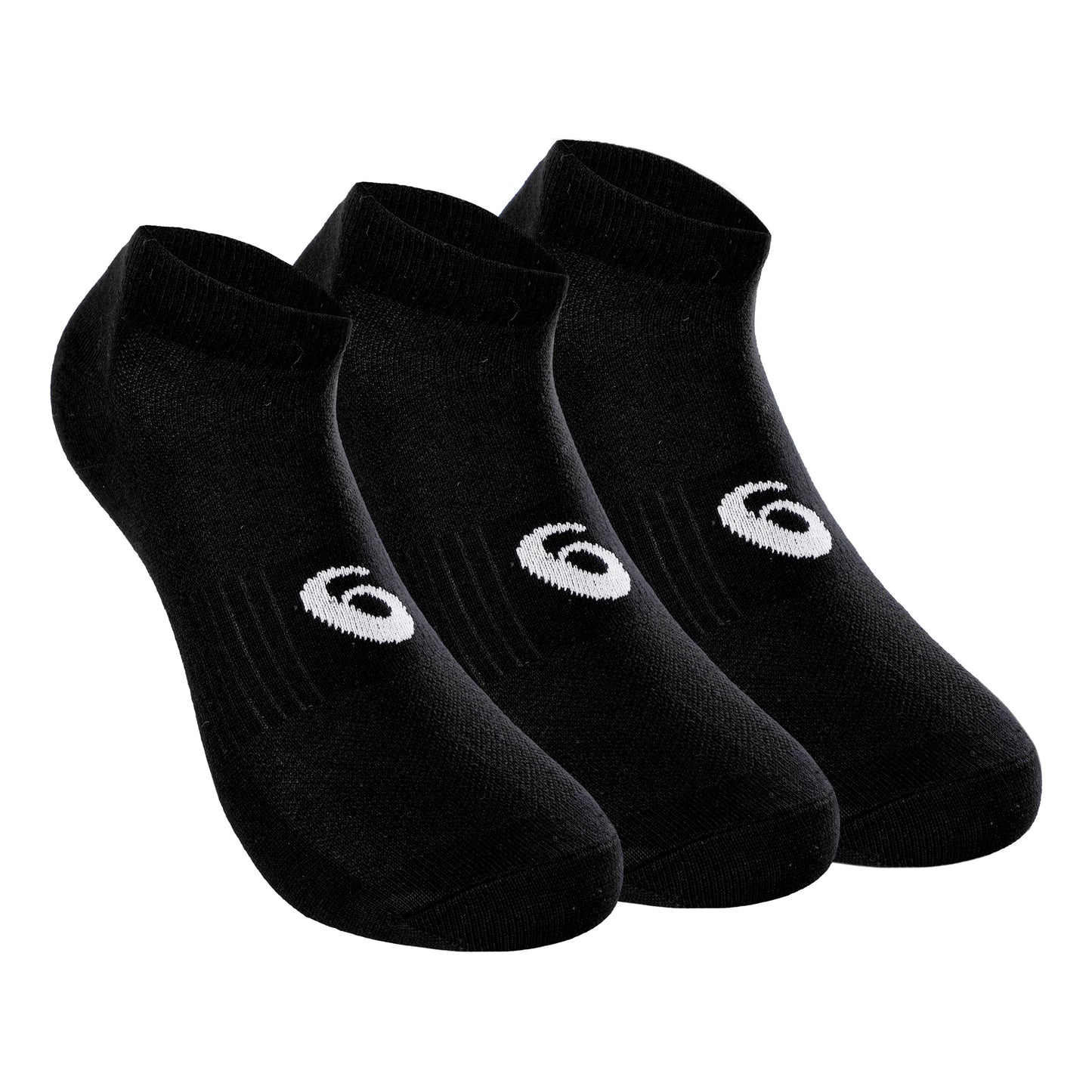 ASICS PED Sportsocken 3er Pack-Schwarz,Weiß