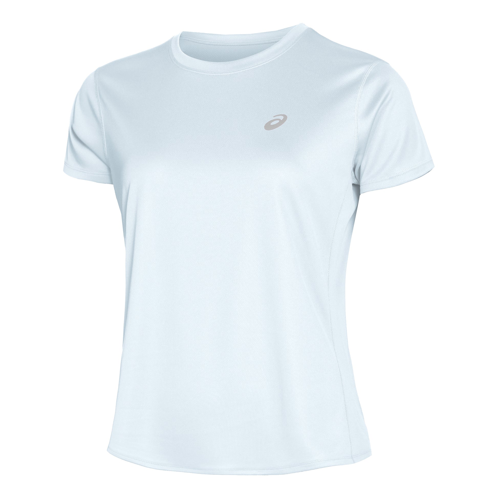 ASICS Core Laufshirt Damen - hellblau, silber