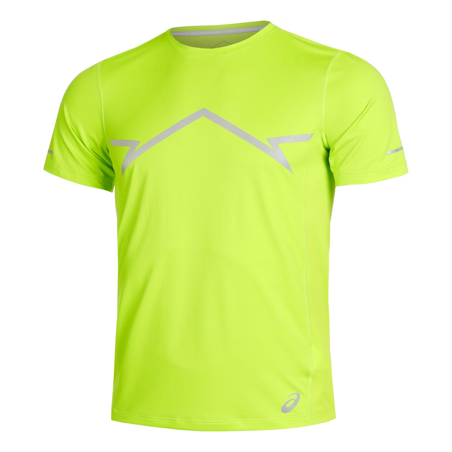 ASICS Lite-Show Laufshirt Herren - neongrün,