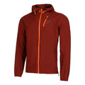 Fujitrail Waterproof Laufjacke Herren - dunkelrot, orange