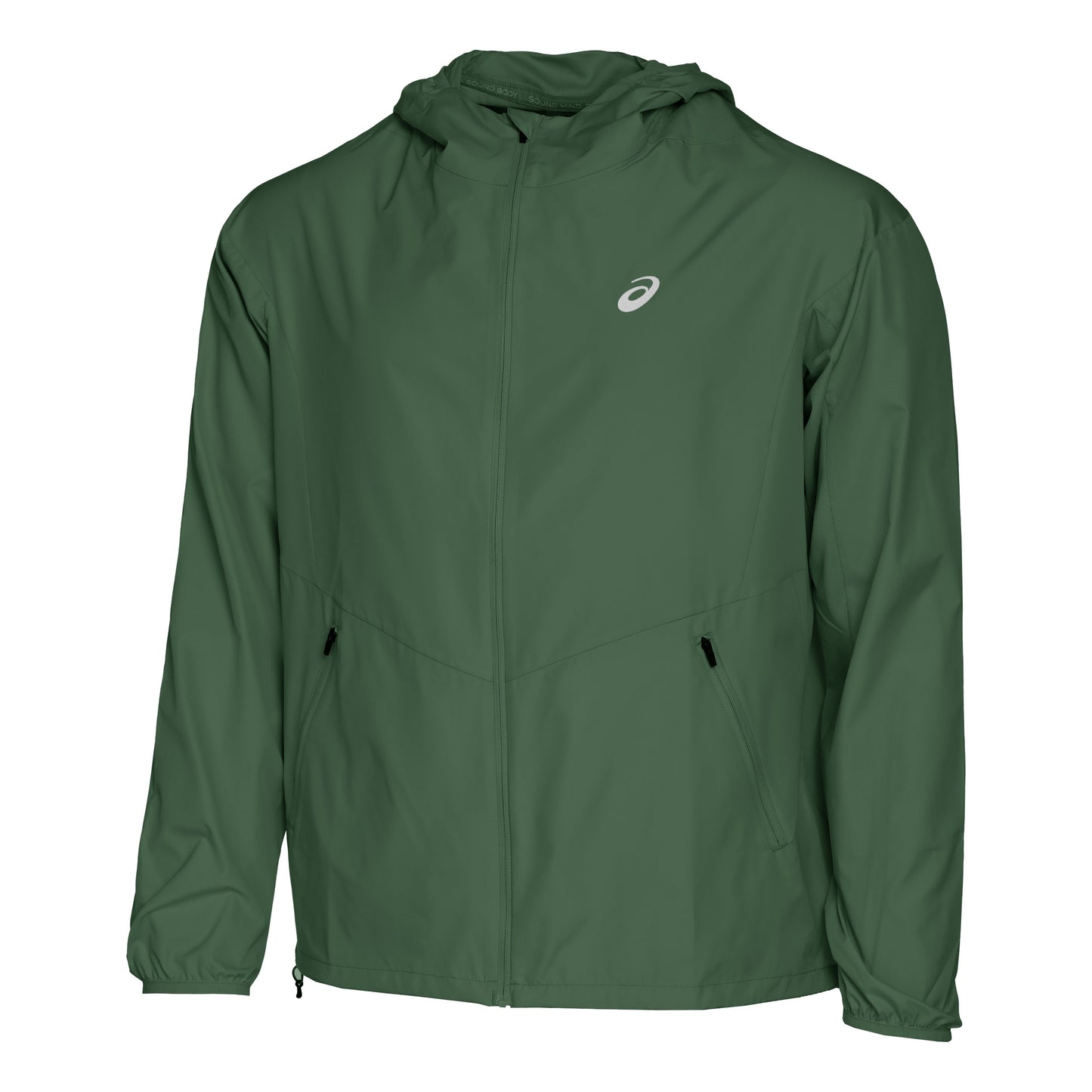 ASICS Accelerate Light Laufjacke Herren - oliv,