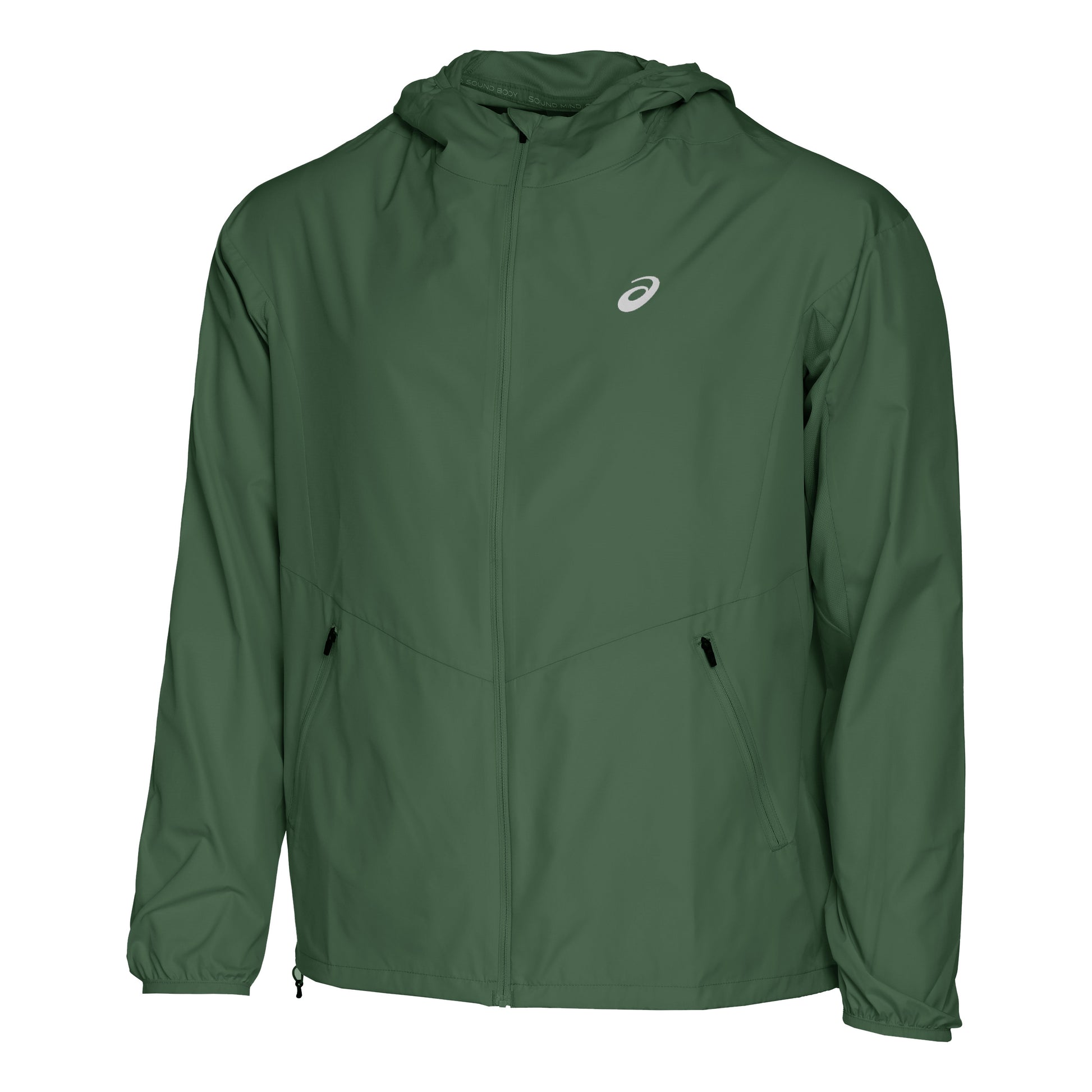 ASICS Accelerate Light Laufjacke Herren - oliv,