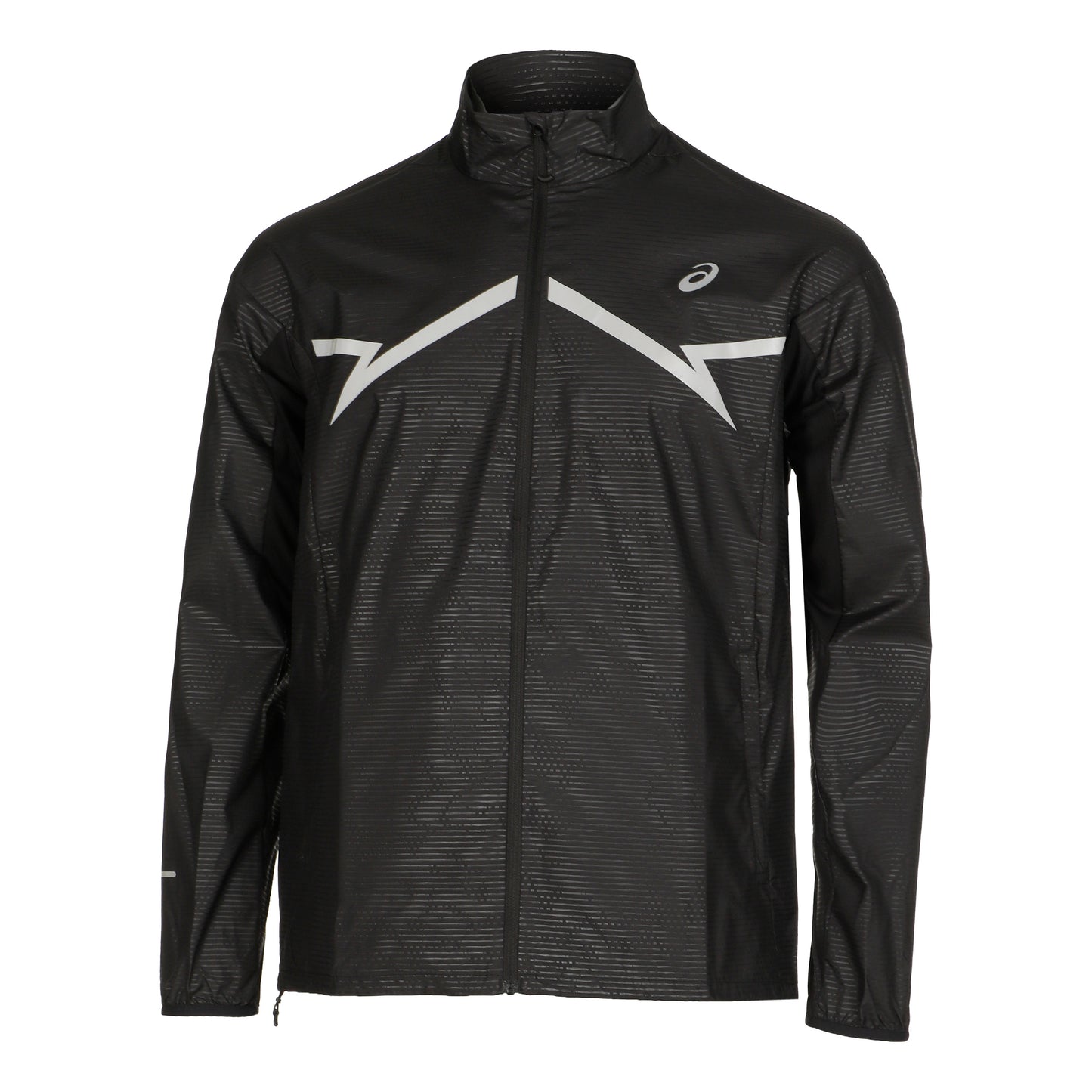 ASICS Lite-Show Laufjacke Herren - schwarz,